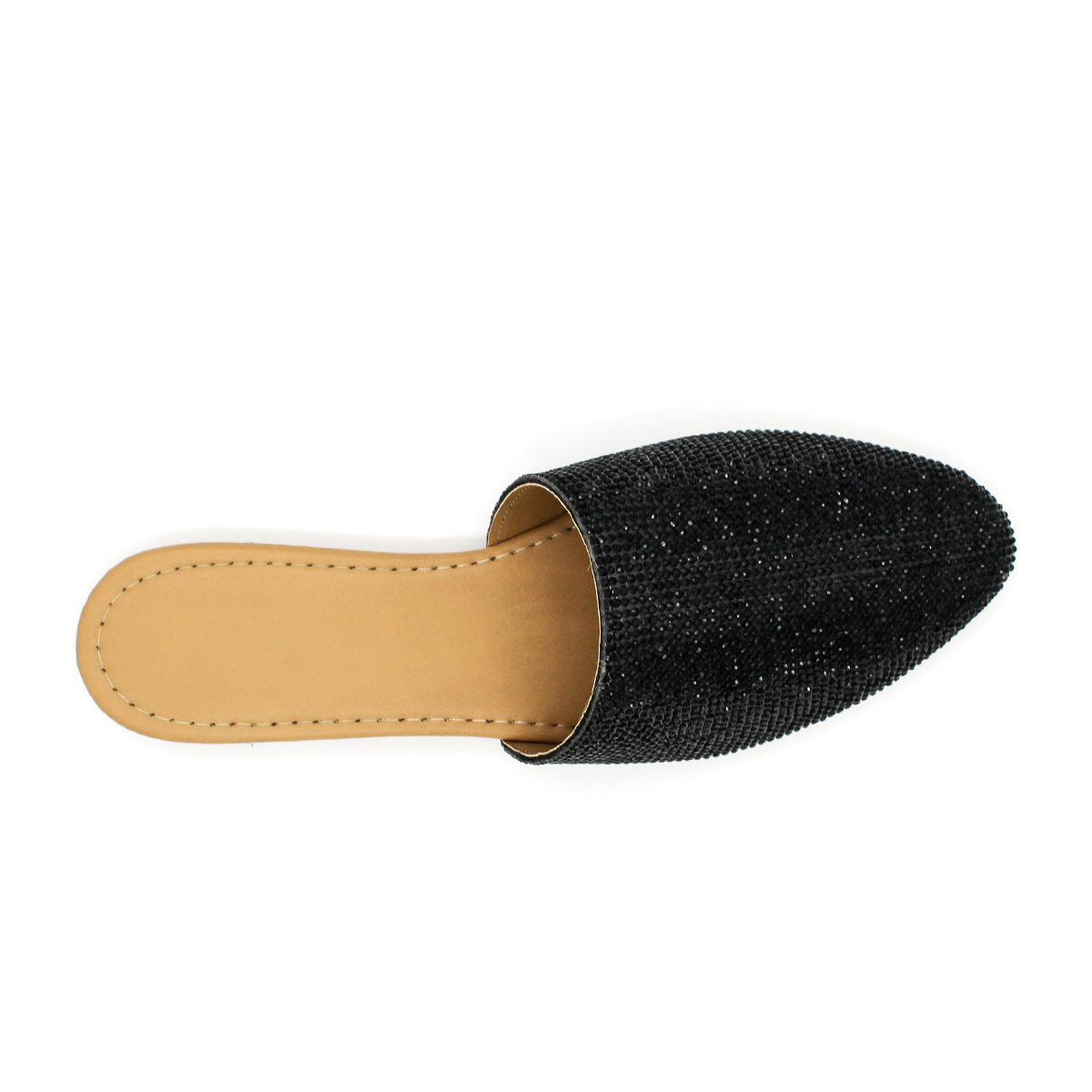 Flats puntales Exterior Piel sintética Color Negro Para Mujer De RBCOLLECTION