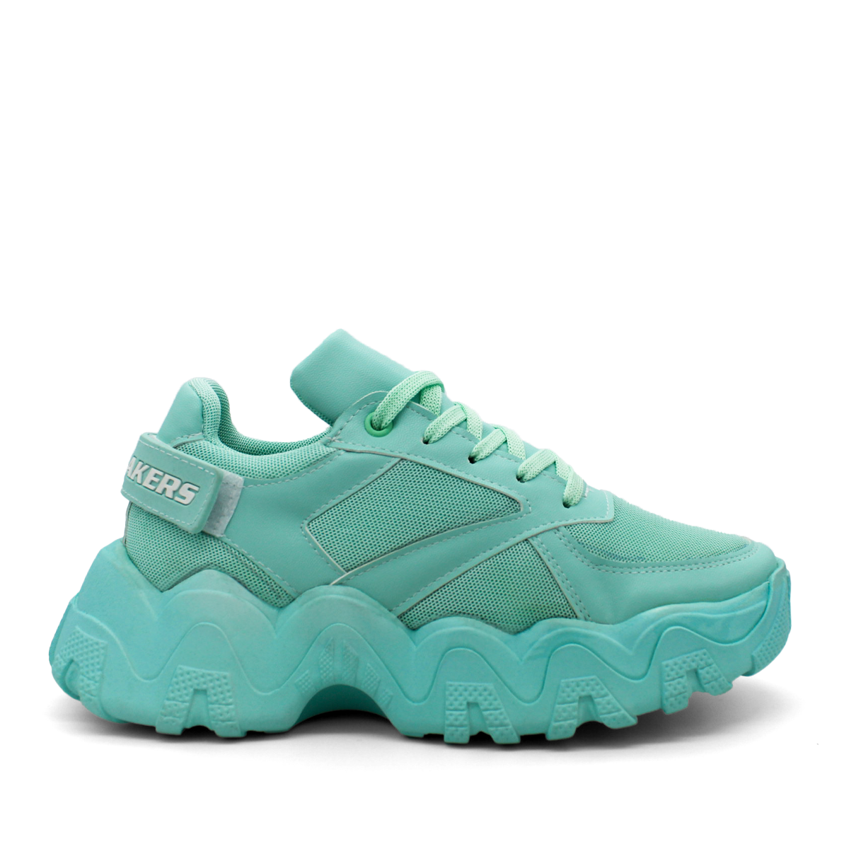 Tenis tipo deportivo  Exterior Piel sintética Color Verde Para Mujer De RBCOLLECTION