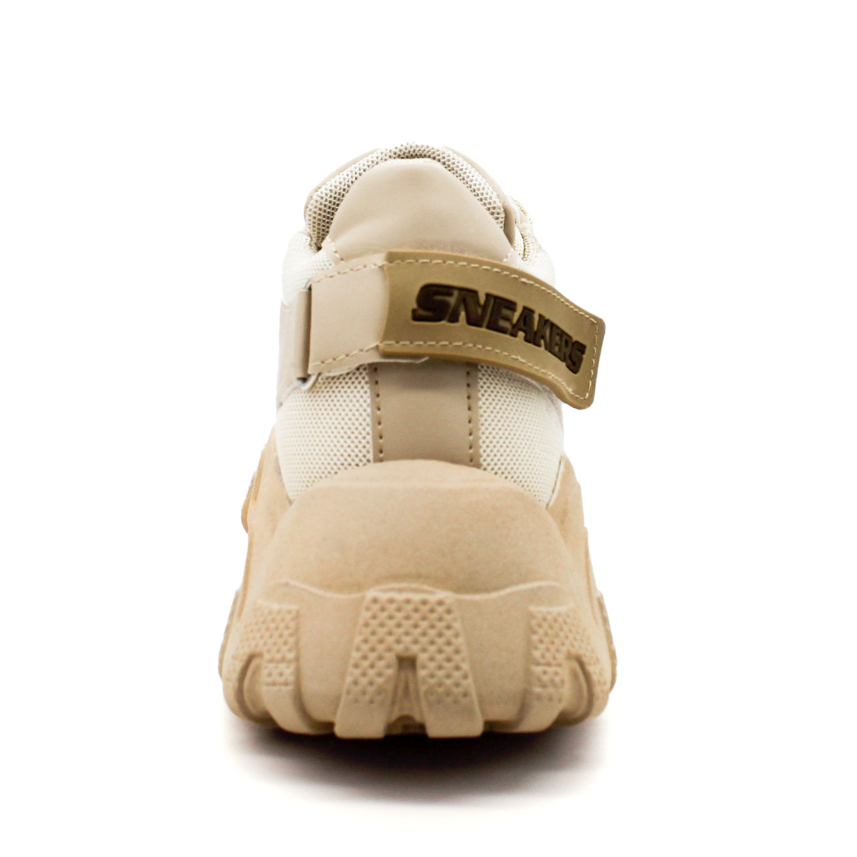 Tenis tipo deportivo Exterior Piel sintética Color Beige  Para Mujer De RBCOLLECTION