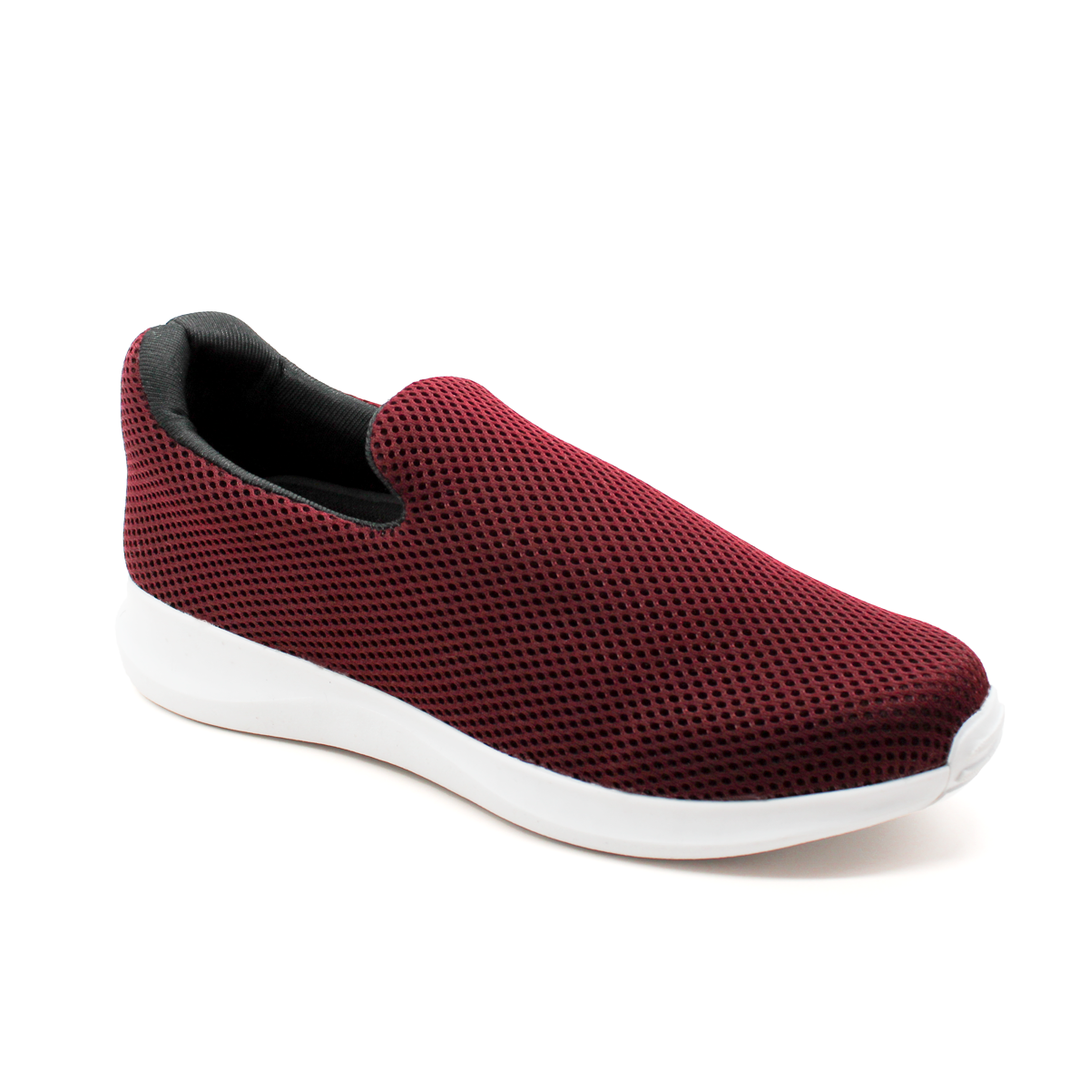 Zapato Confort Exterior Textil Color Vino Para Mujer De RBCOLLECTION