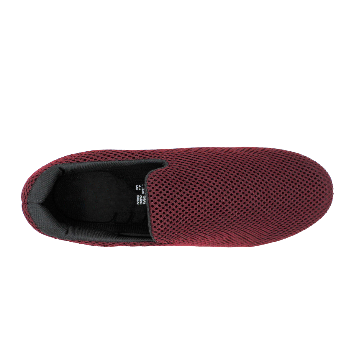 Zapato Confort Exterior Textil Color Vino Para Mujer De RBCOLLECTION