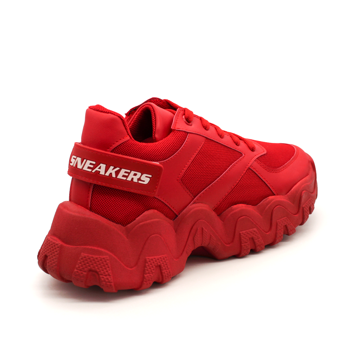 Tenis tipo deportivo  Exterior Piel sintética Color Rojo Para Mujer De RBCOLLECTION