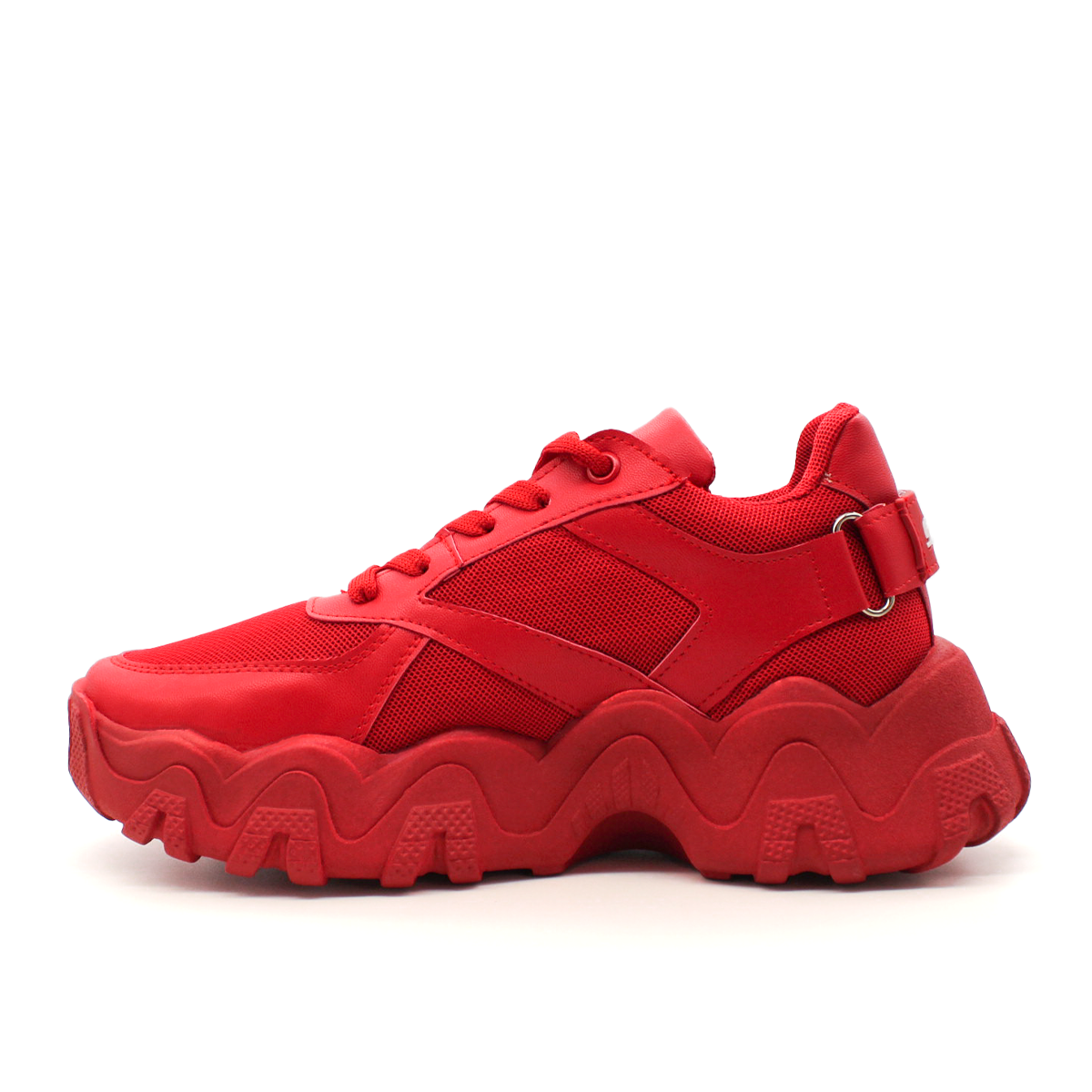 Tenis tipo deportivo  Exterior Piel sintética Color Rojo Para Mujer De RBCOLLECTION
