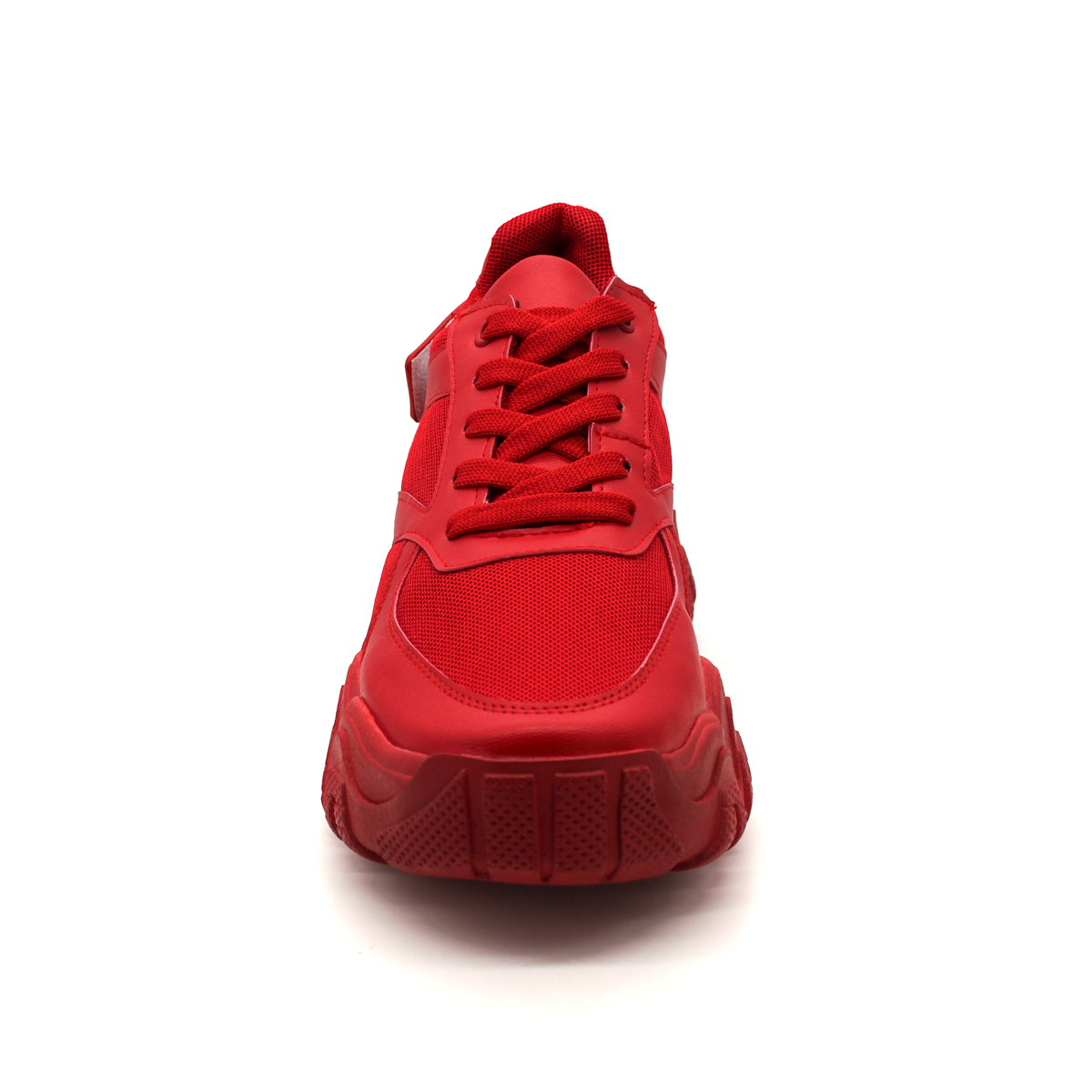 Tenis tipo deportivo  Exterior Piel sintética Color Rojo Para Mujer De RBCOLLECTION