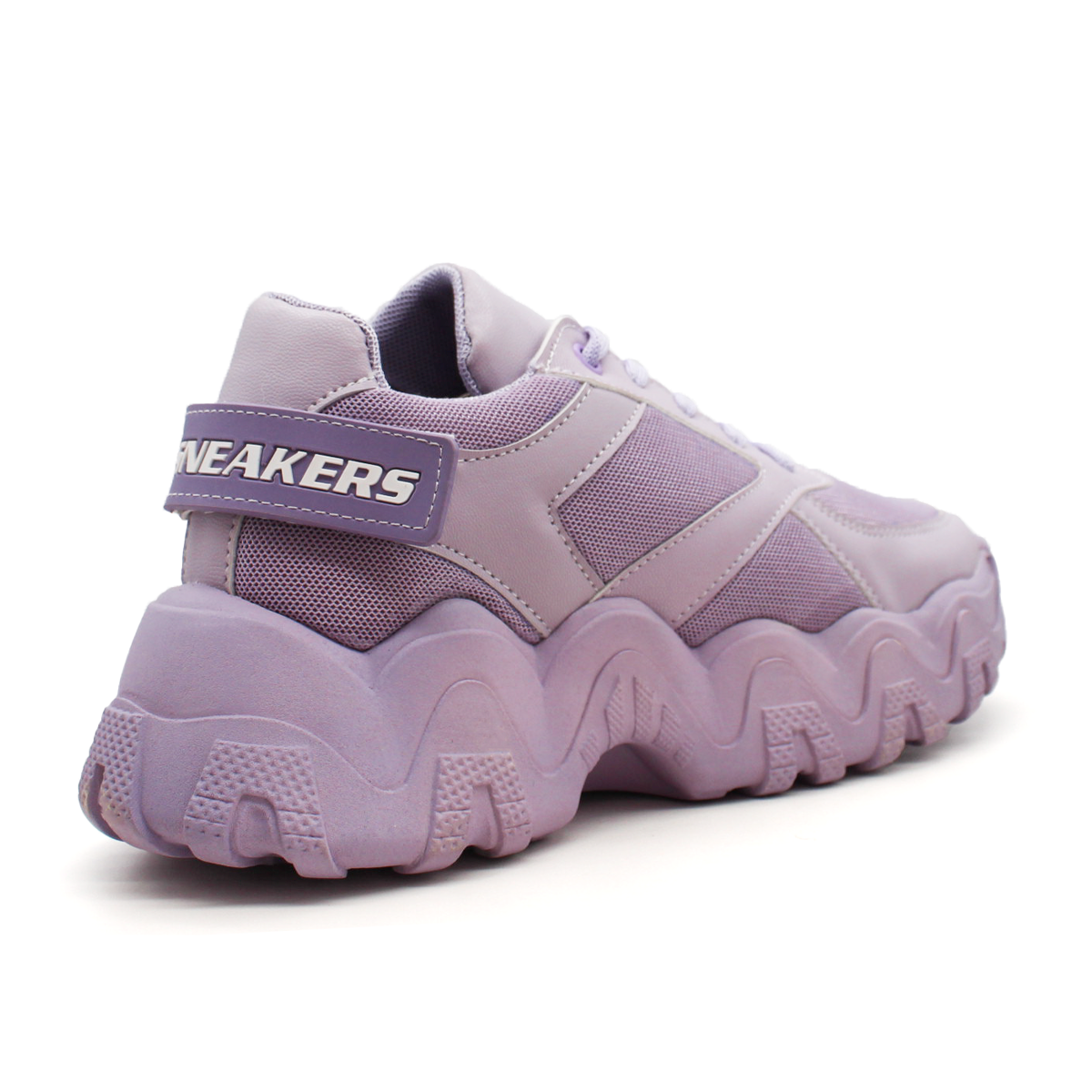 Tenis tipo deportivo Exterior Piel sintética Color Morado Para Mujer De RBCOLLECTION