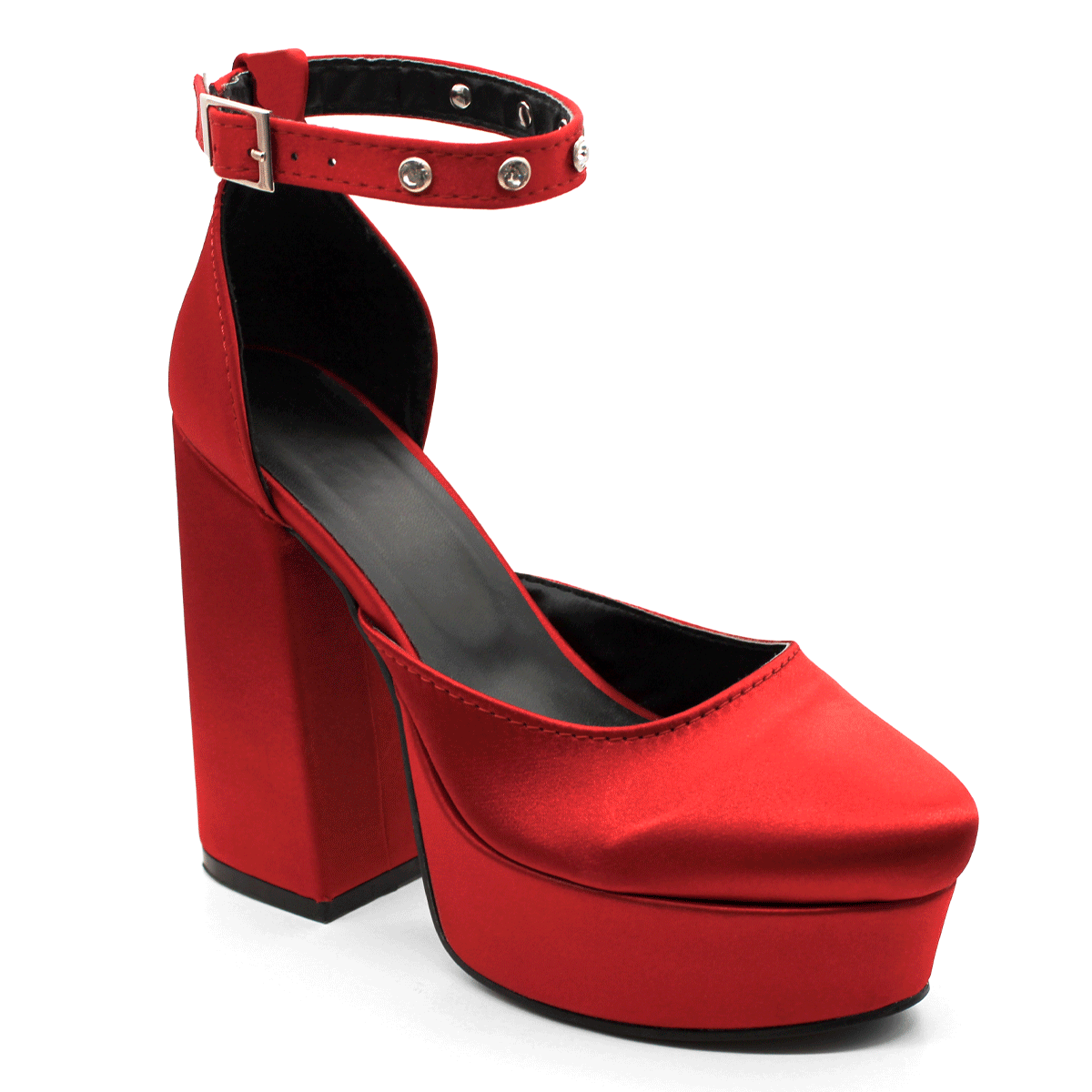 Zapatillas Exterior Textil Color Rojo Para Mujer De RBCOLLECTION