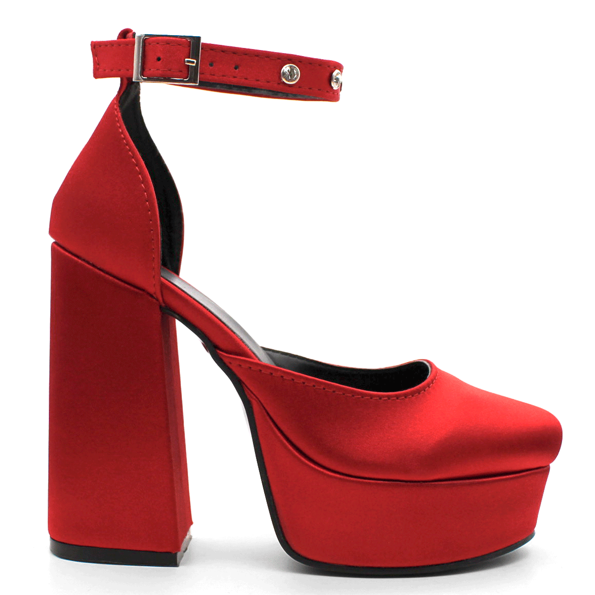 Zapatillas Exterior Textil Color Rojo Para Mujer De RBCOLLECTION