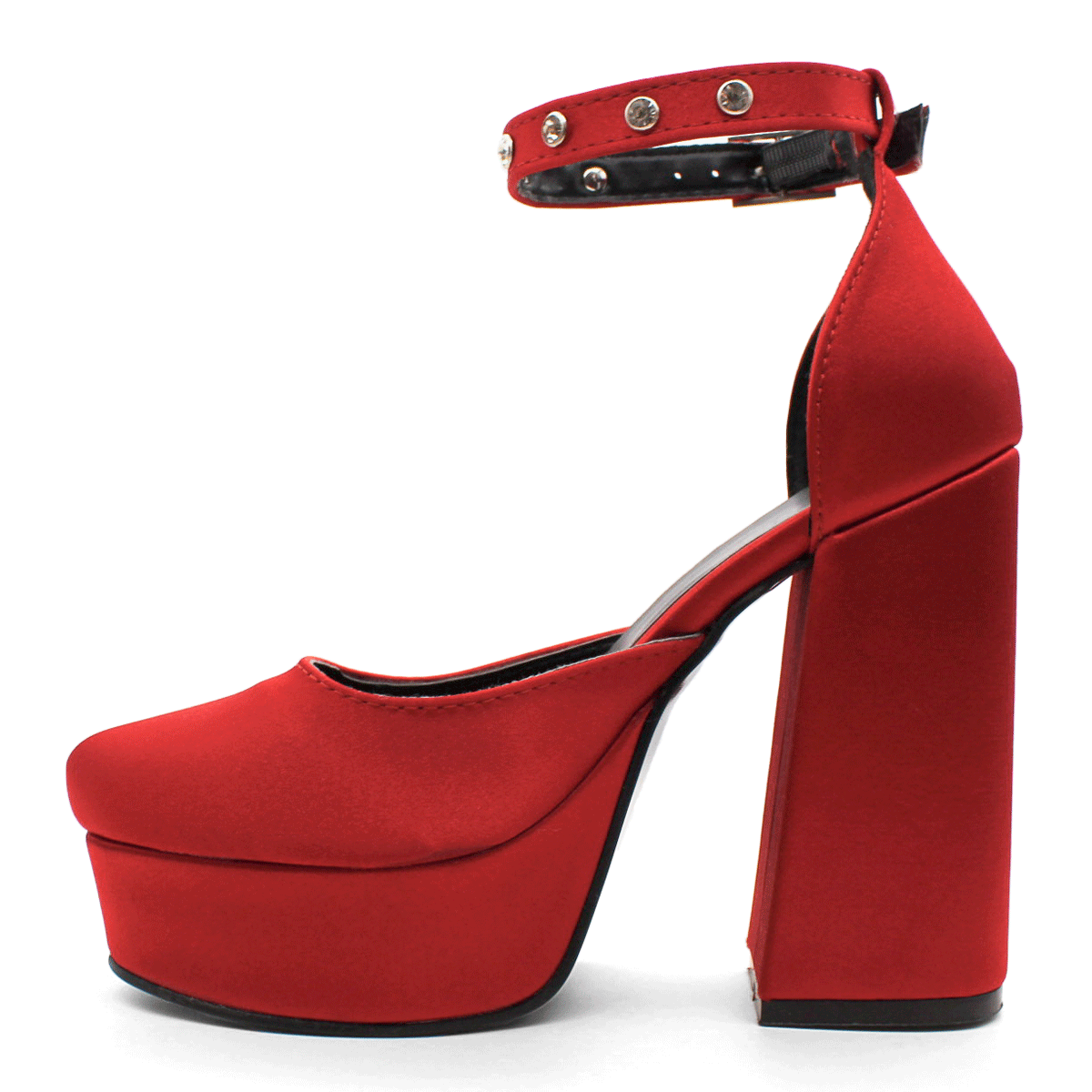 Zapatillas Exterior Textil Color Rojo Para Mujer De RBCOLLECTION