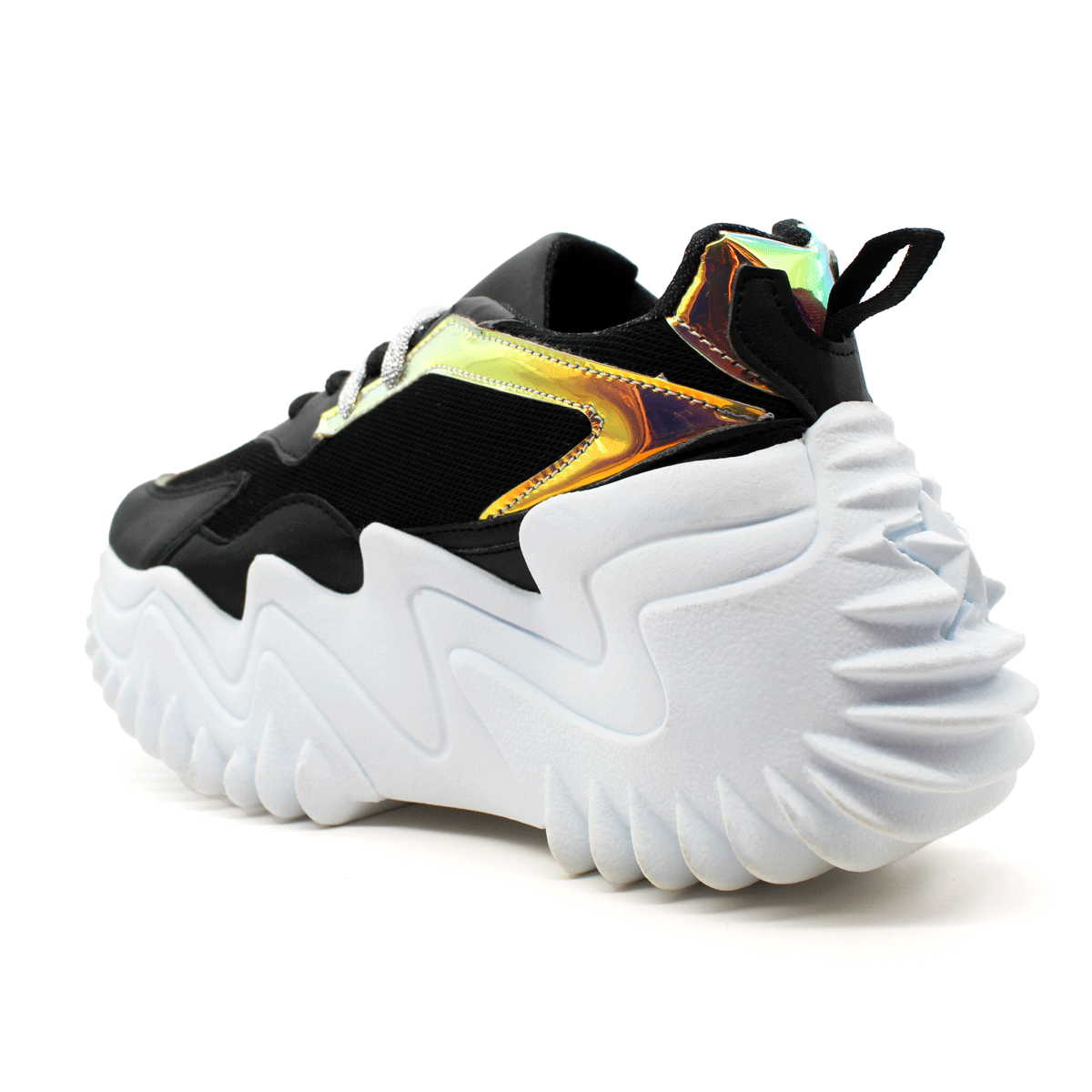 Tenis tipo deportivo  Exterior Sintético Color Negro Para Mujer De RBCOLLECTION