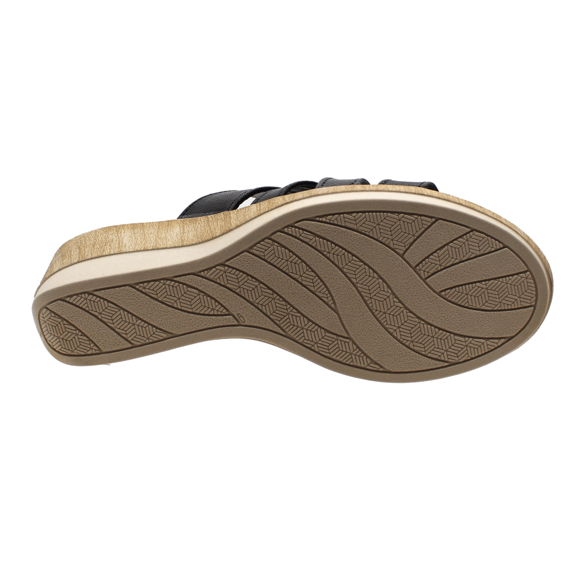 Sandalias con plataforma Exterior Piel sintética Color Negro Para Mujer De RBCOLLECTION