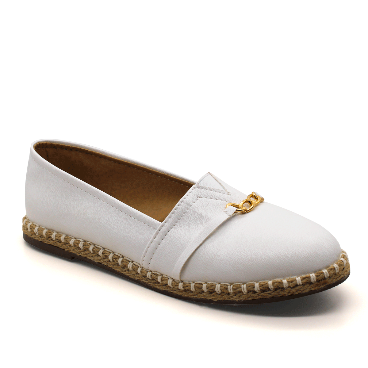 Zapato confort Exterior Piel sintética Color Blanco Para Mujer De RBCOLLECTION
