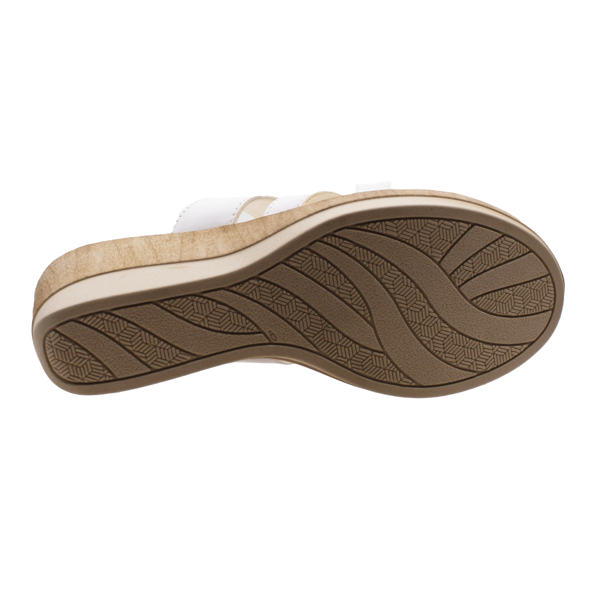 Sandalias con plataforma Exterior Piel sintética Color Blanco Para Mujer De RBCOLLECTION