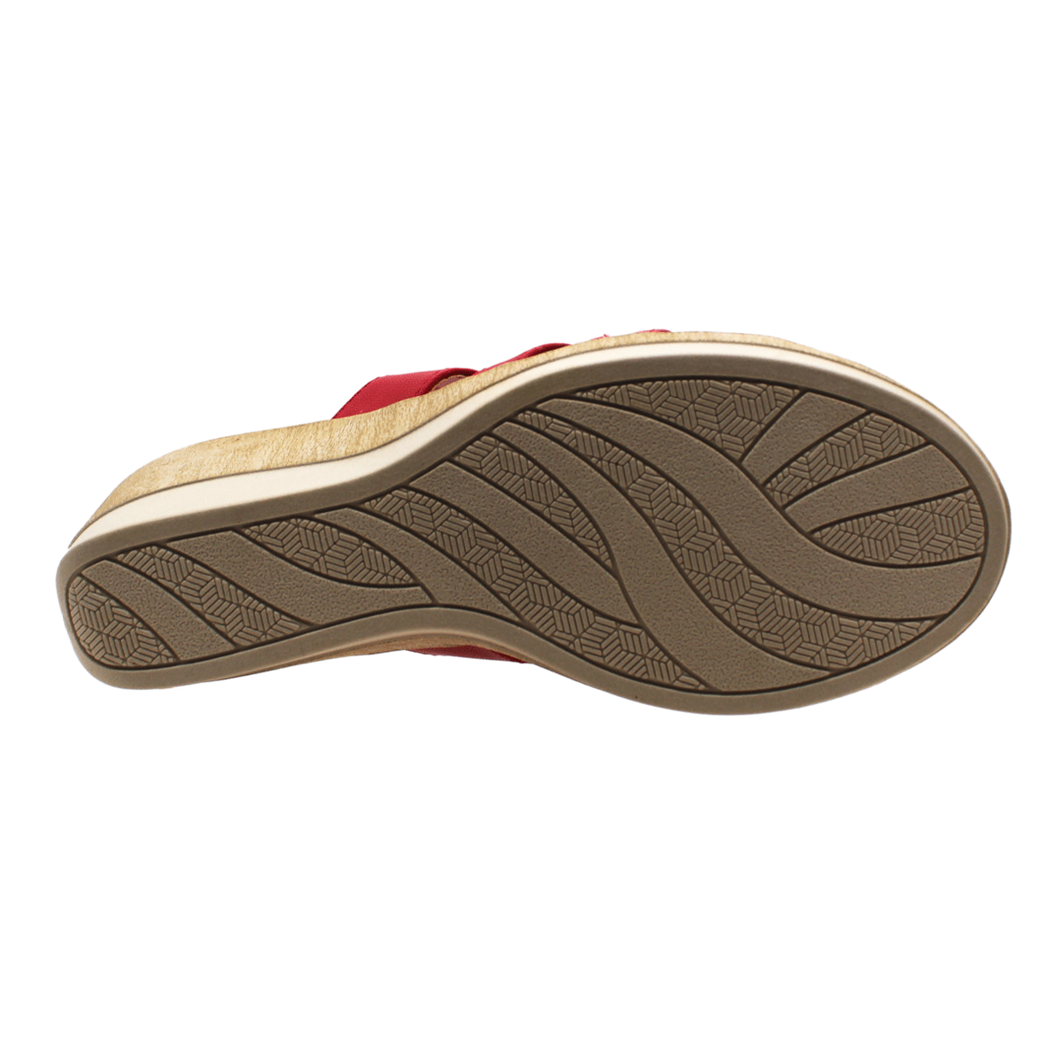 Sandalias con plataforma Exterior Piel sintética Color Rojo Para Mujer De RBCOLLECTION