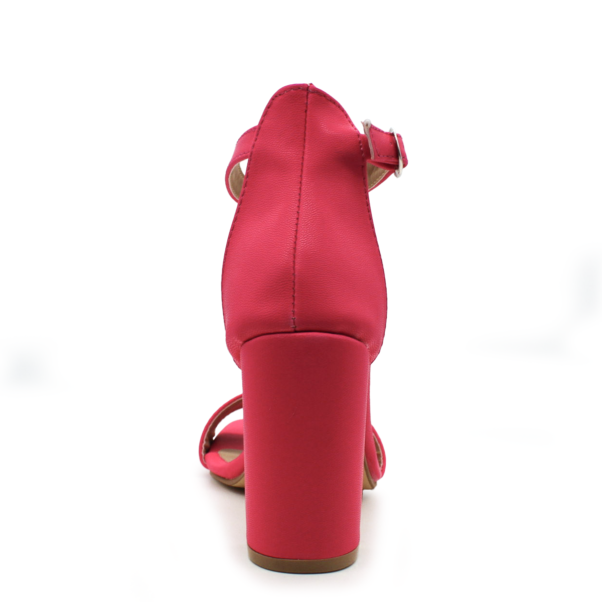 Sandalia con tacón Exterior Piel sintética Color Rosa Para Mujer De RBCOLLECTION