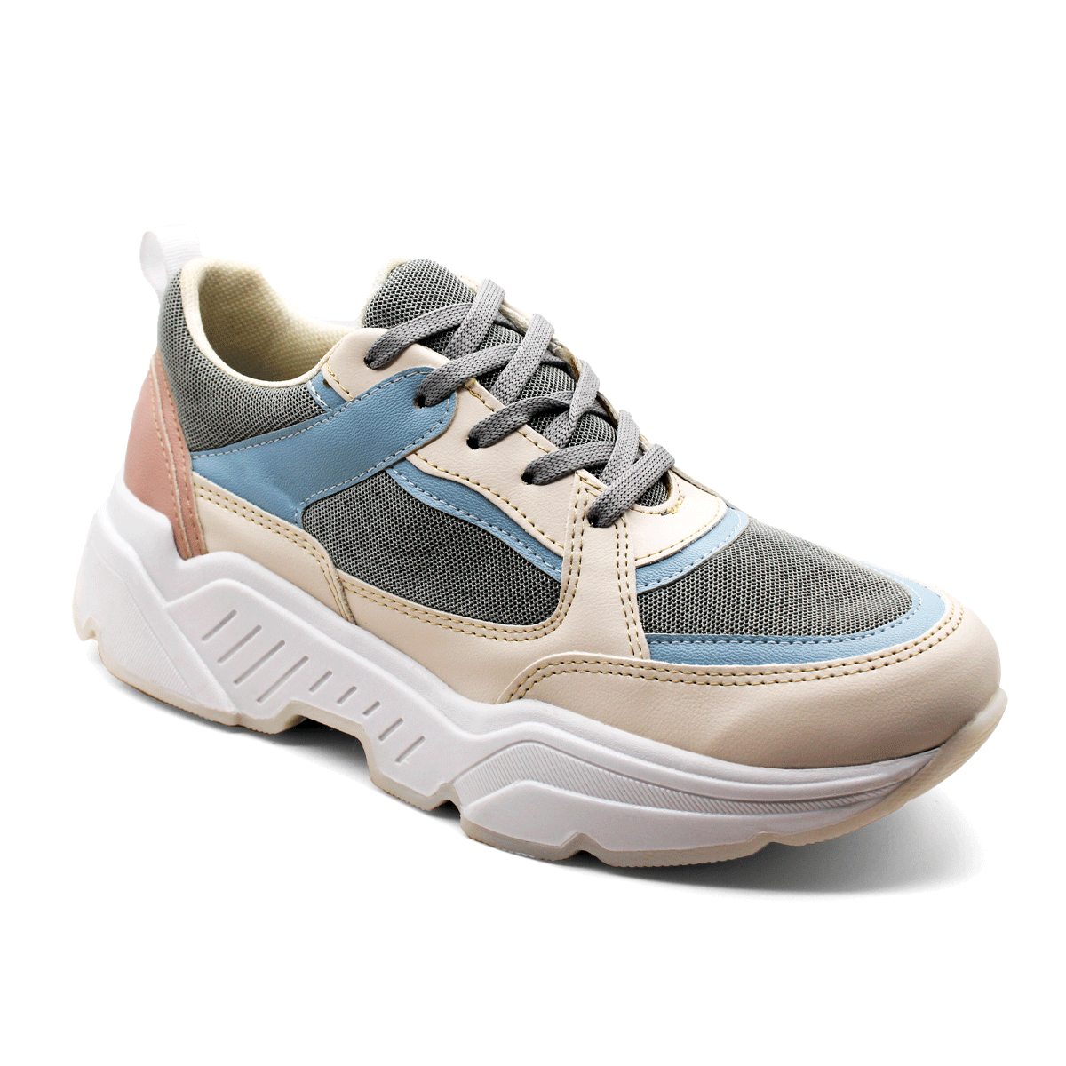 Tenis tipo deportivo Exterior Sintético textil Color Blanco Para Mujer De RBCOLLECTION
