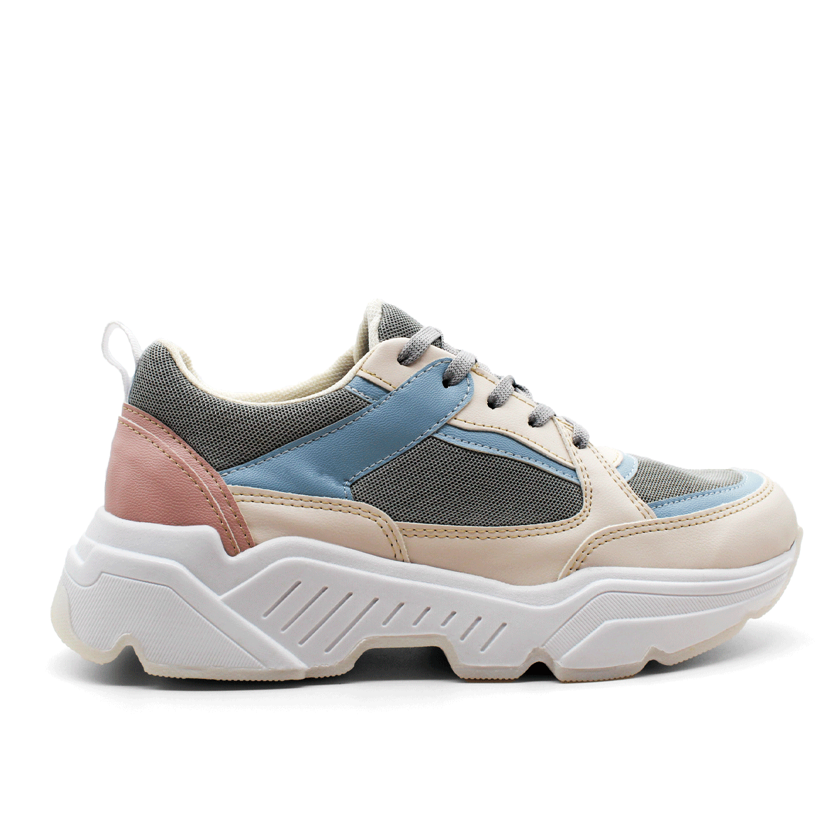 Tenis tipo deportivo  Exterior Sintético textil Color Blanco Para Mujer De RBCOLLECTION