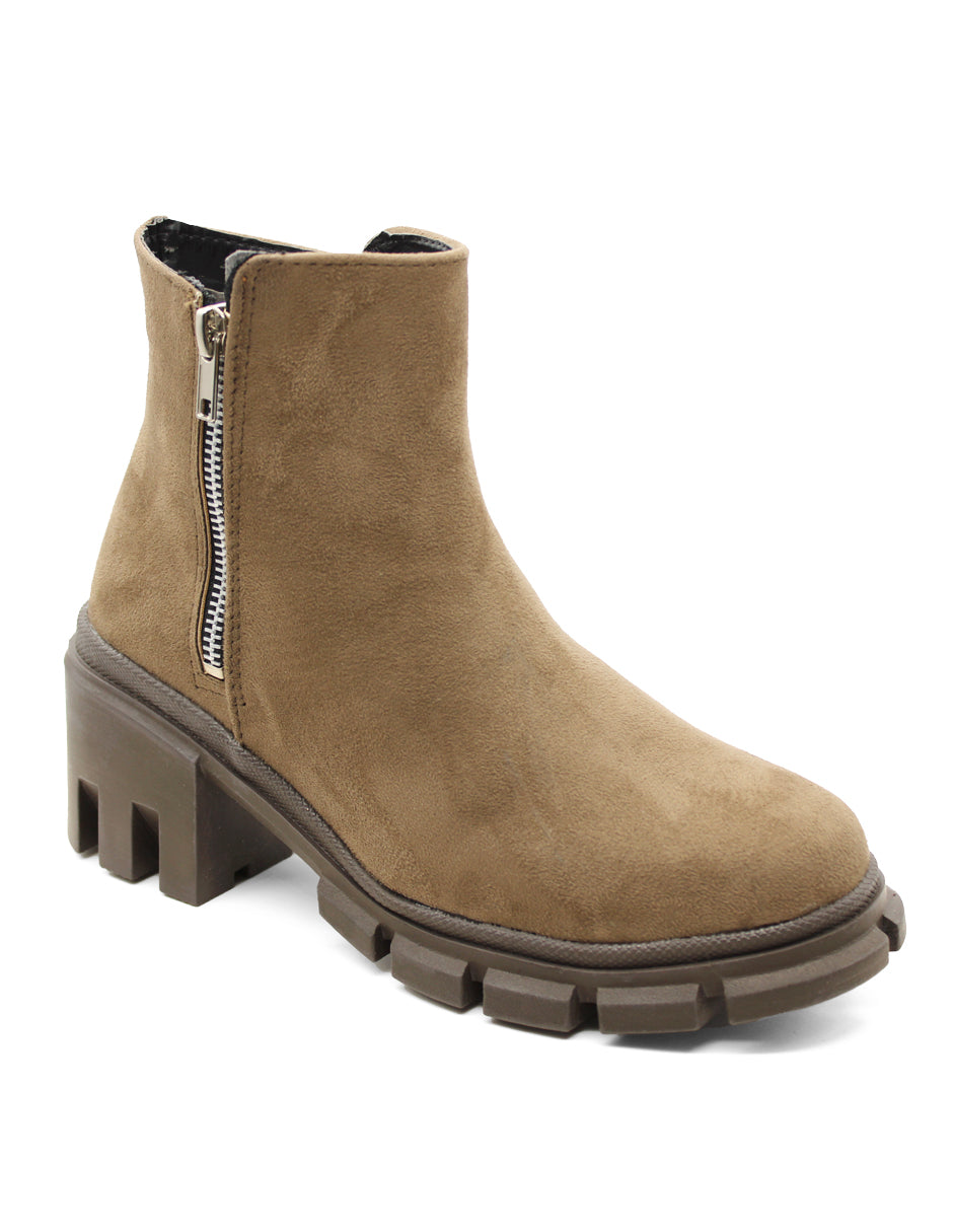 Botas casuales Exterior Textil Color Café Para Mujer De RBCOLLECTION