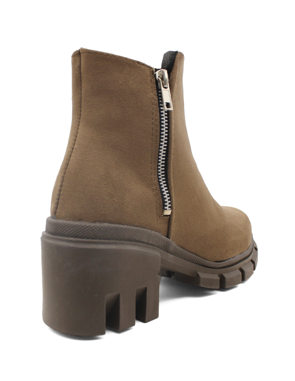 Botas casuales Exterior Textil Color Café Para Mujer De RBCOLLECTION