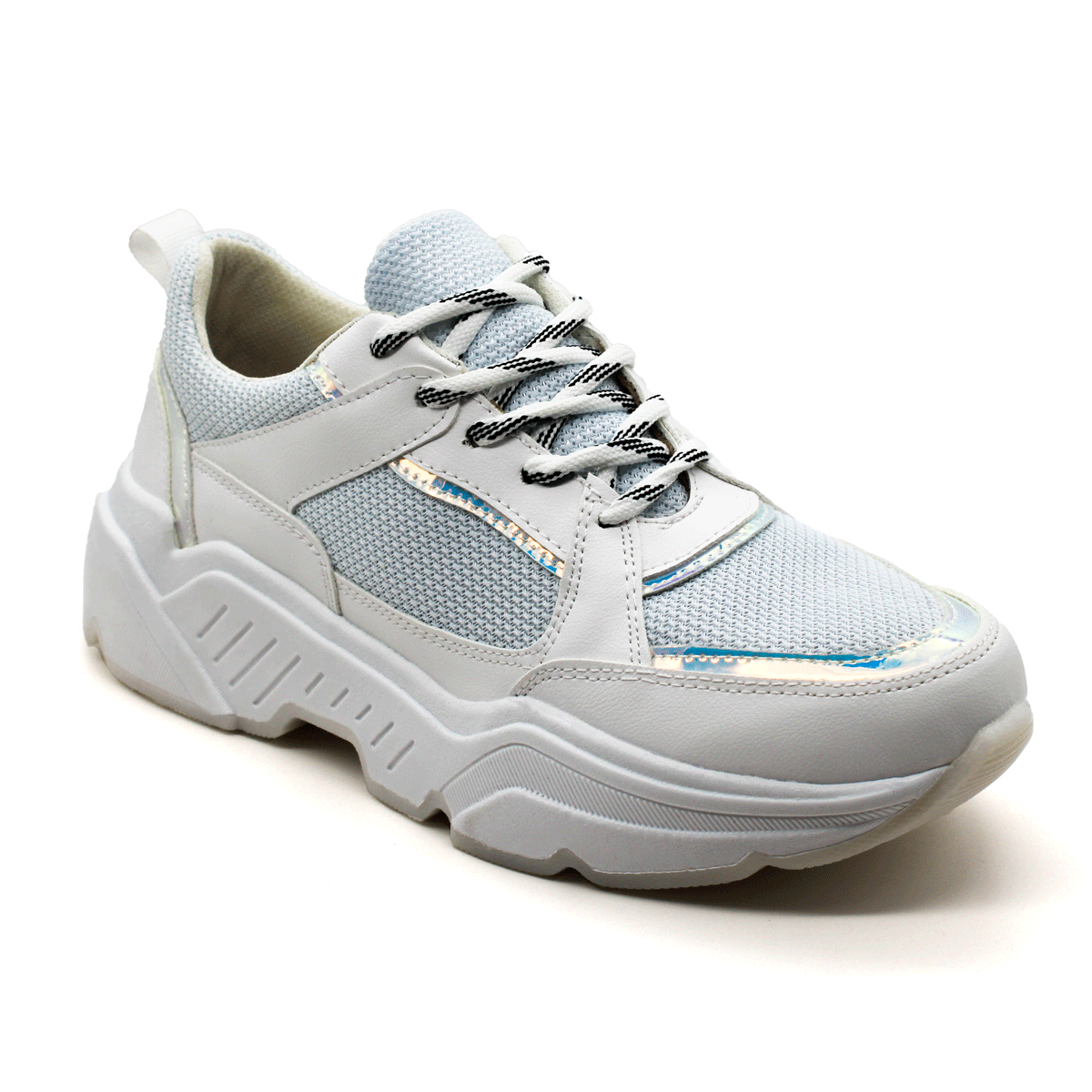 Tenis tipo deportivo Exterior Sintético textil Color Blanco Para Mujer De RBCOLLECTION