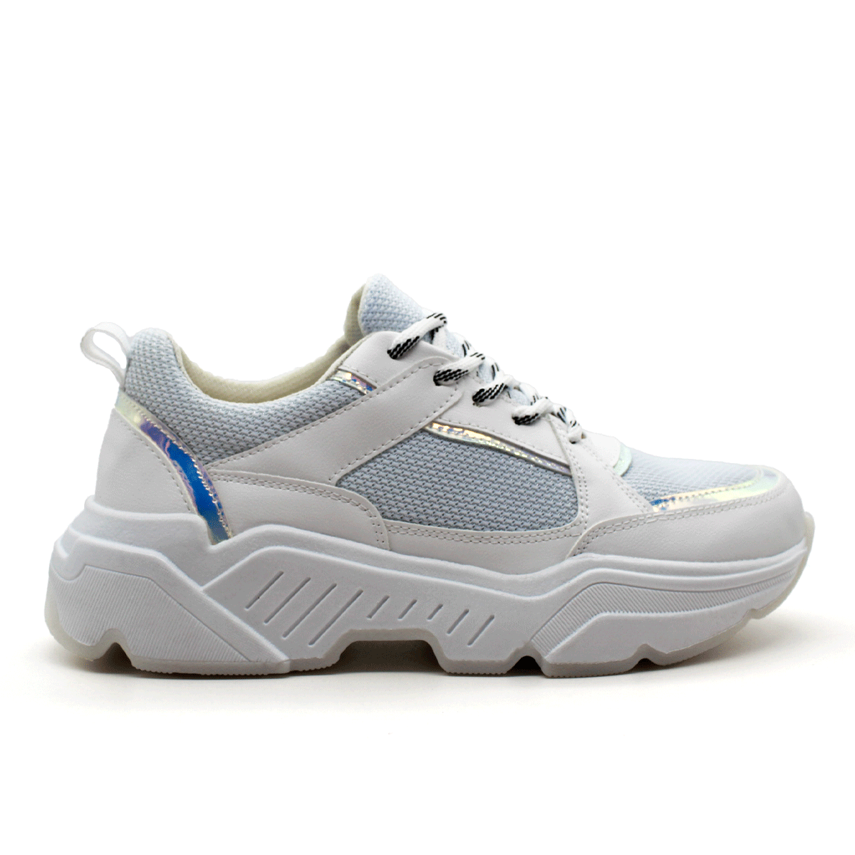 Tenis tipo deportivo Exterior Sintético textil Color Blanco Para Mujer De RBCOLLECTION