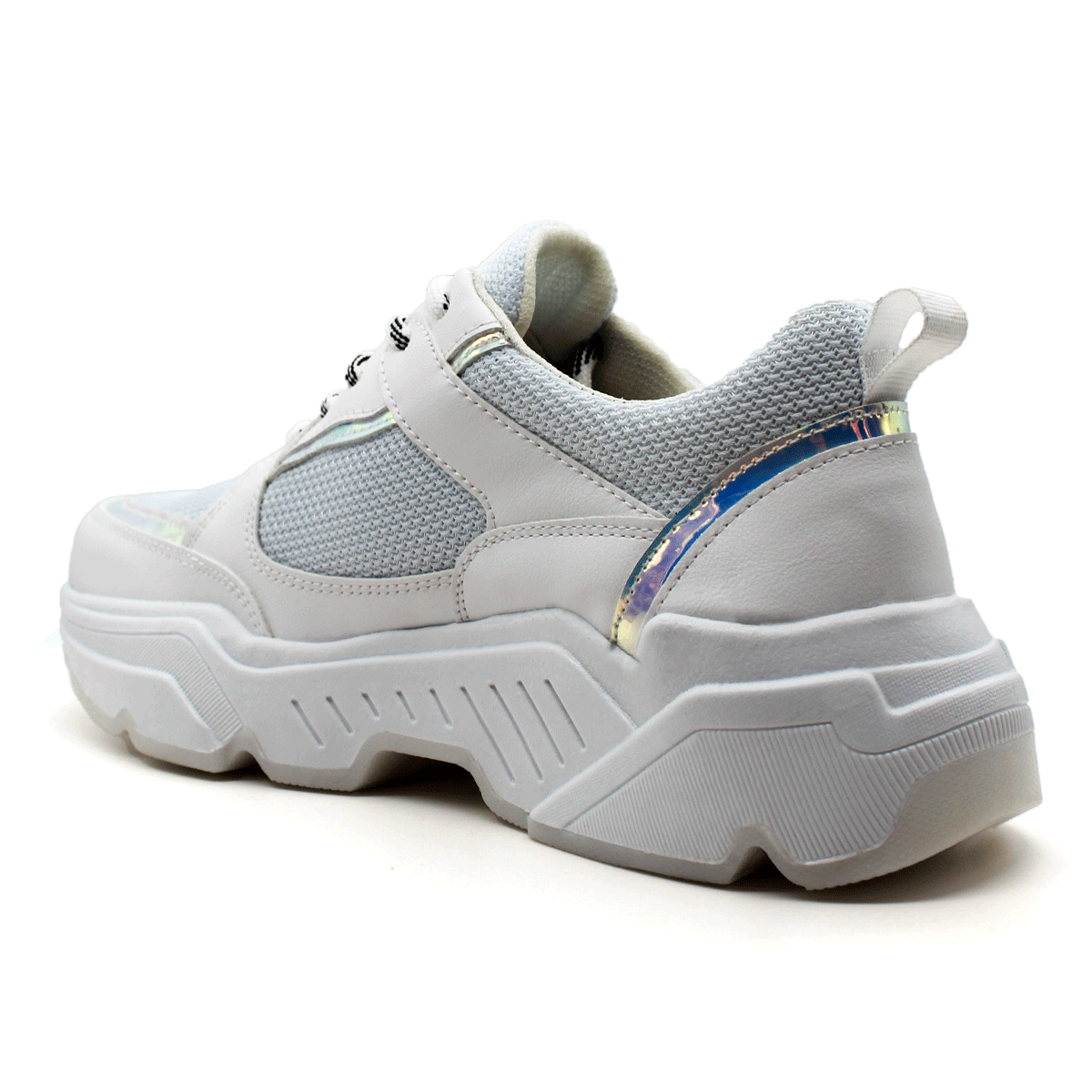 Tenis tipo deportivo Exterior Sintético textil Color Blanco Para Mujer De RBCOLLECTION