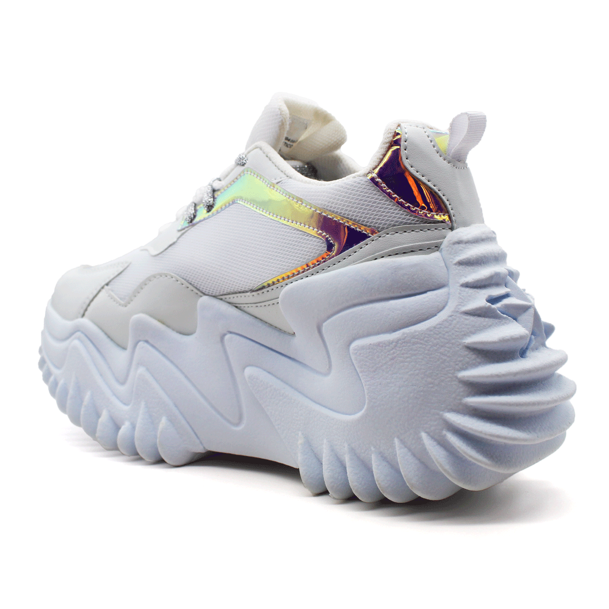 Tenis tipo deportivo  Exterior Sintético Color Blanco Para Mujer De RBCOLLECTION