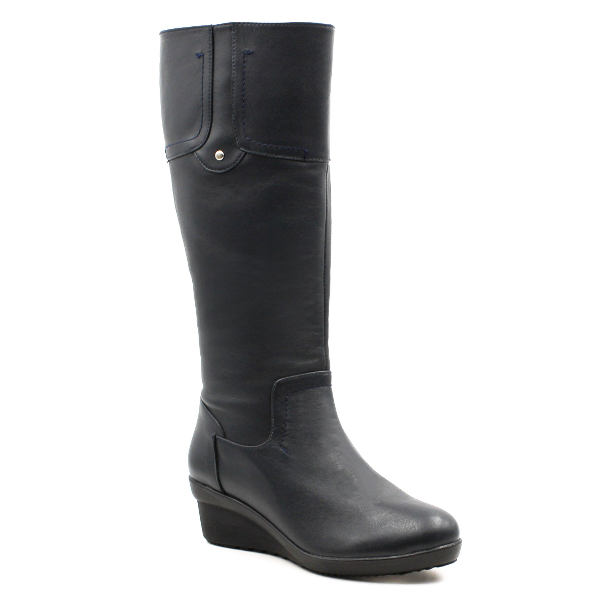 Botas altas Exterior Piel sintética Color Negro Para Mujer De RBCOLLECTION