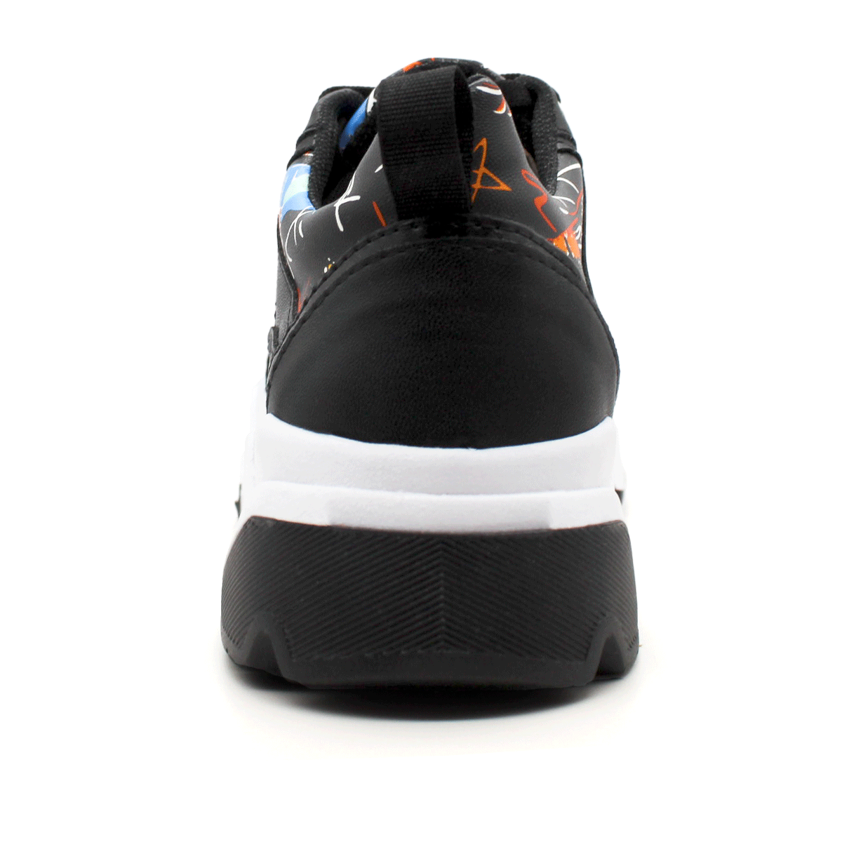 Tenis tipo deportivo  Exterior Sintético Color Negro Para Mujer De RBCOLLECTION