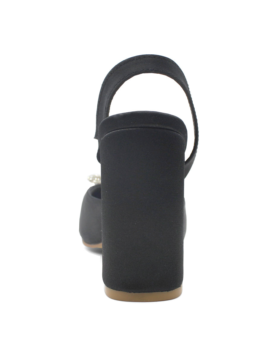 Zapatillas Exterior Textil Color Negro Para Mujer De RBCOLLECTION