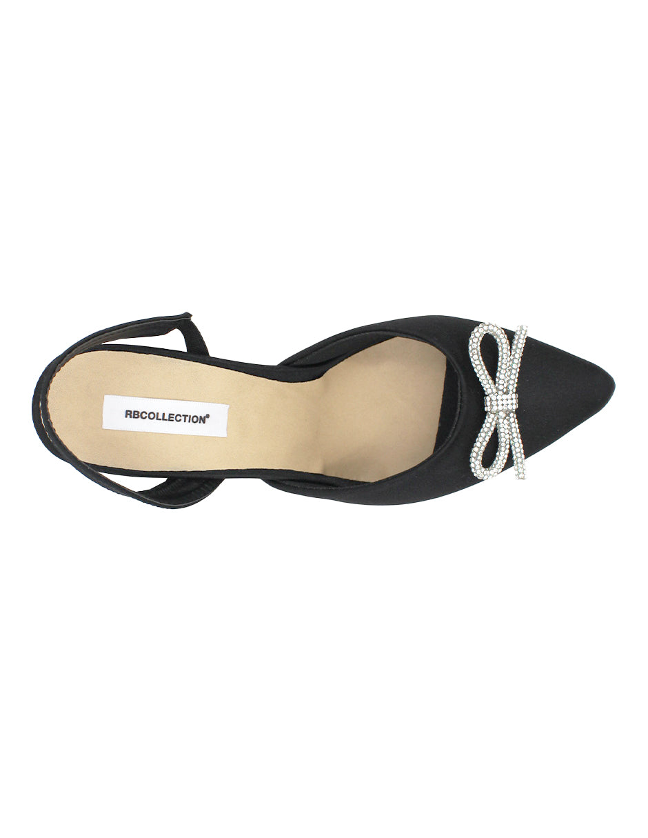 Zapatillas Exterior Textil Color Negro Para Mujer De RBCOLLECTION