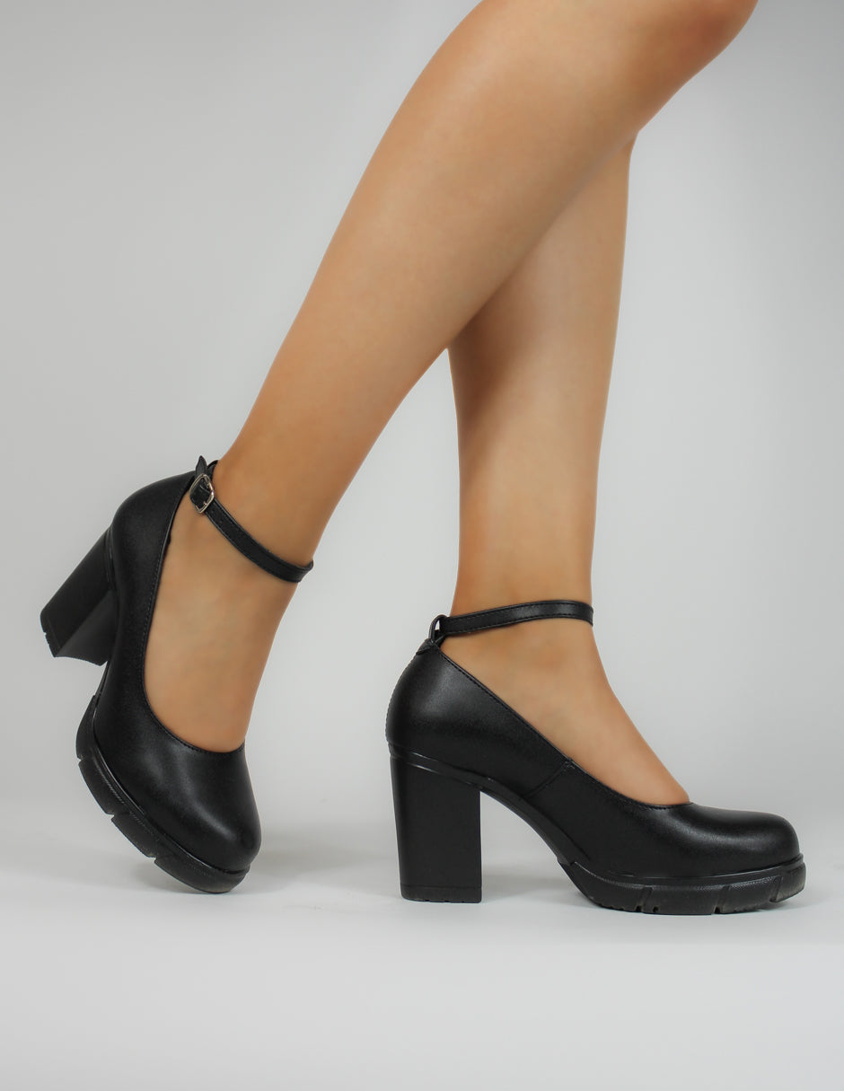 Zapatillas Exterior Sintético Color Negro Para Mujer De RBCOLLECTION