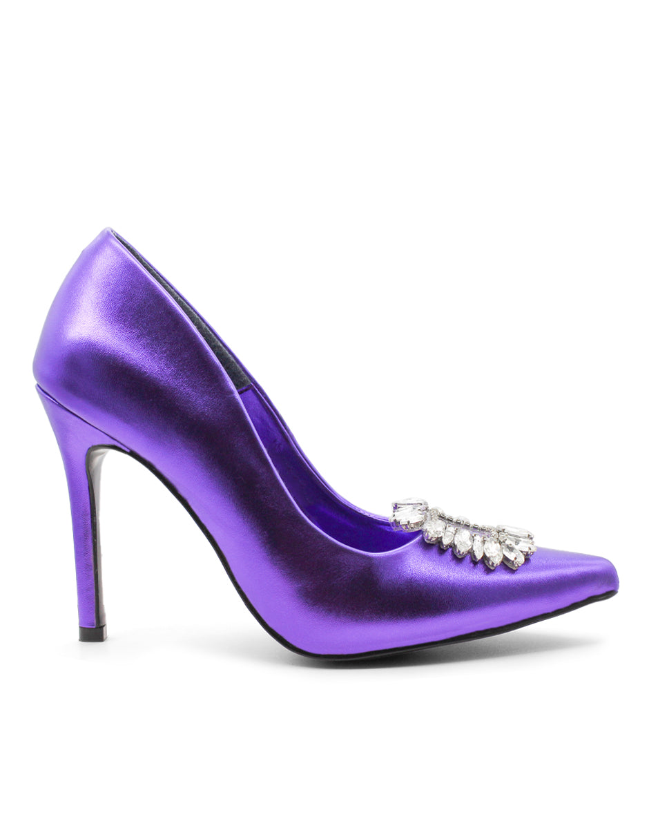 Zapatillas Darling Exterior Sintético Color Morado Para Mujer De RBCOLLECTION