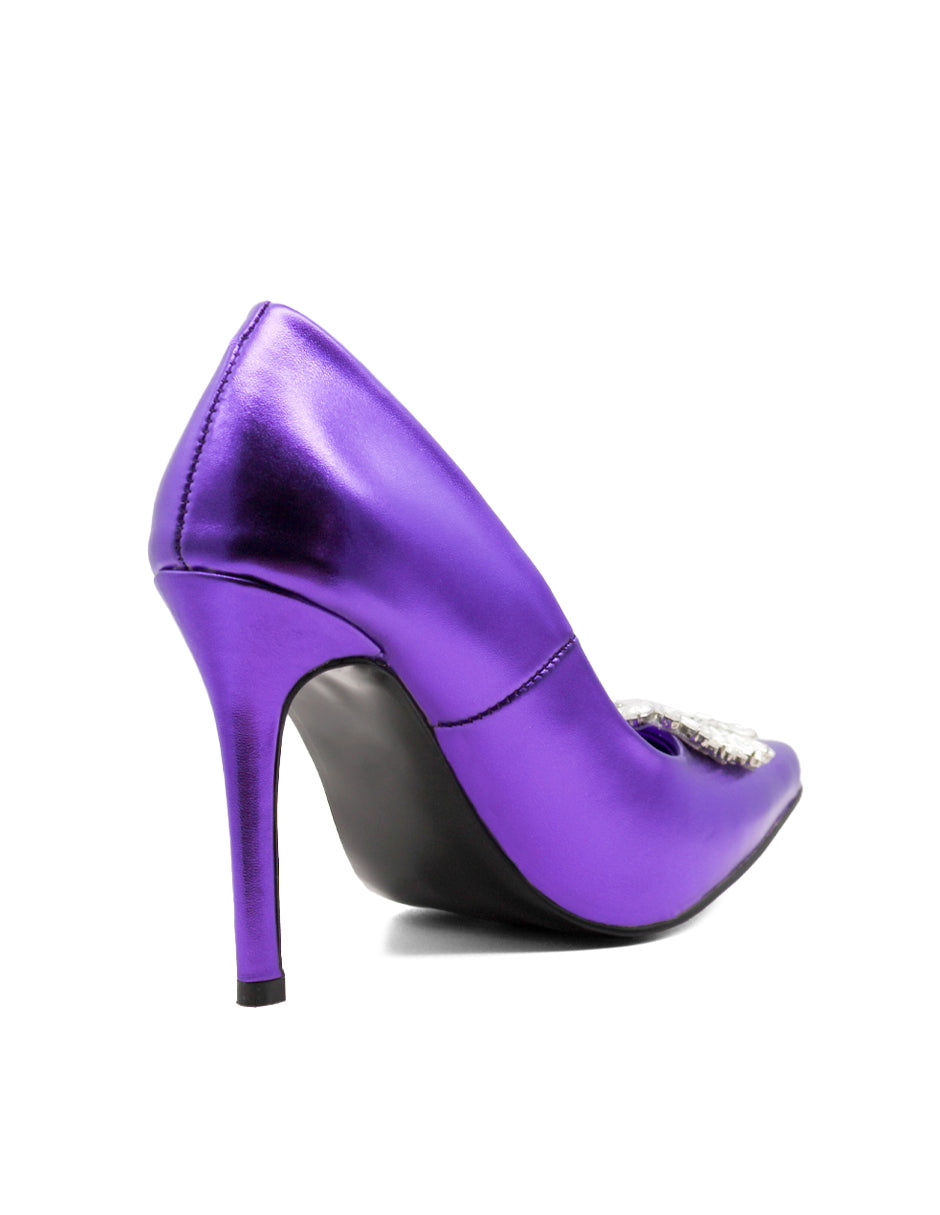 Zapatillas Darling Exterior Sintético Color Morado Para Mujer De RBCOLLECTION