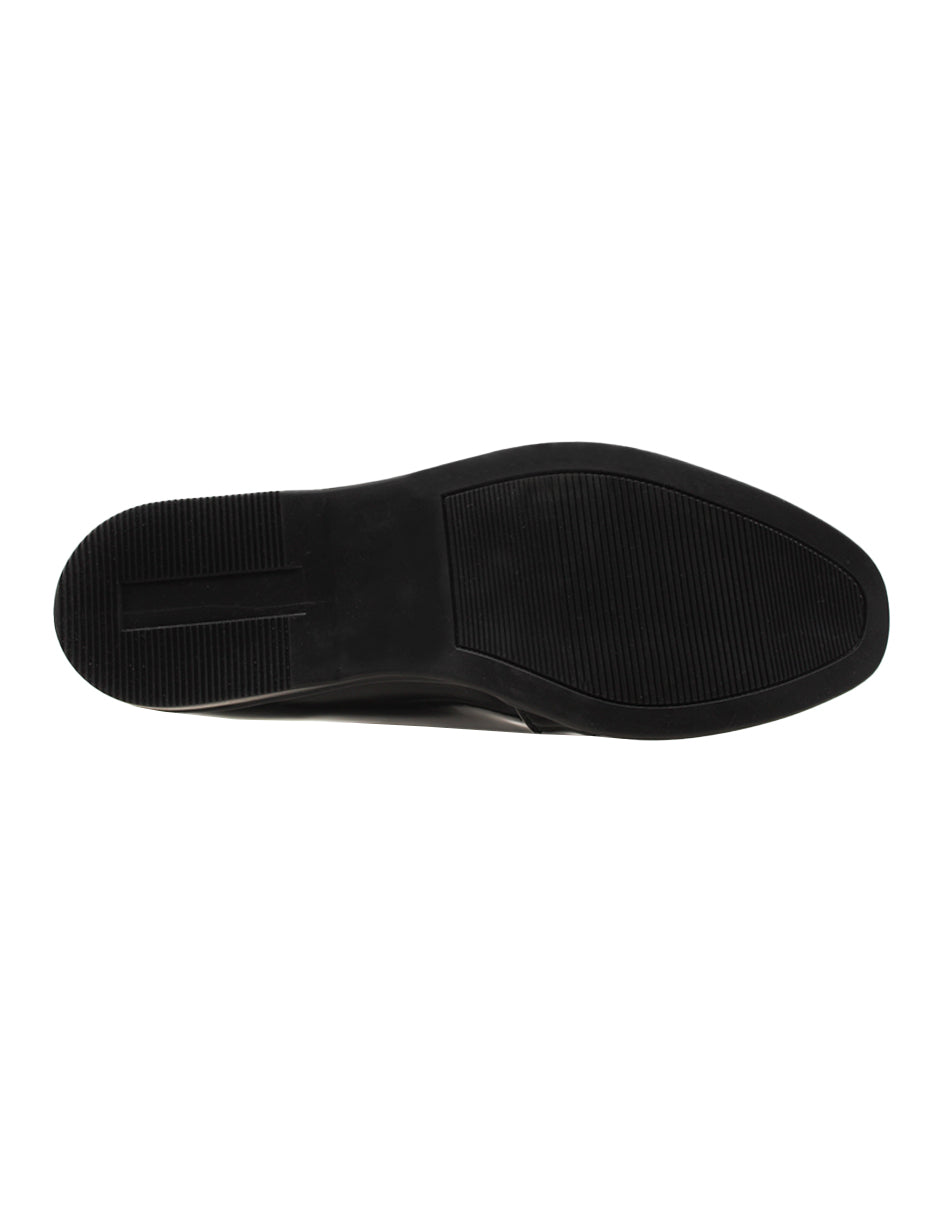 Mocasines Exterior Charol Color Negro Para Mujer De RBCOLLECTION