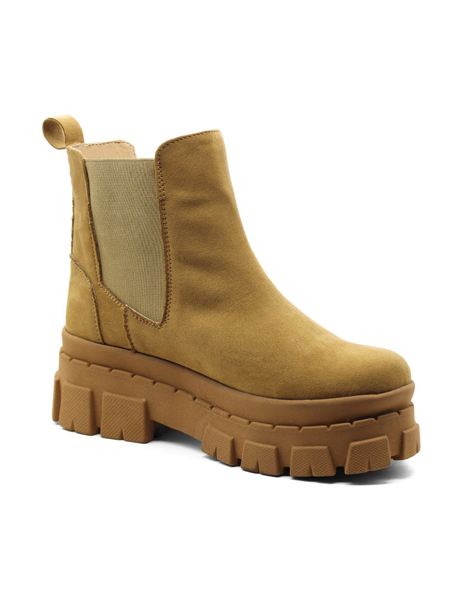 Botas casuales Exterior Textil Color Café Para Mujer De RBCOLLECTION
