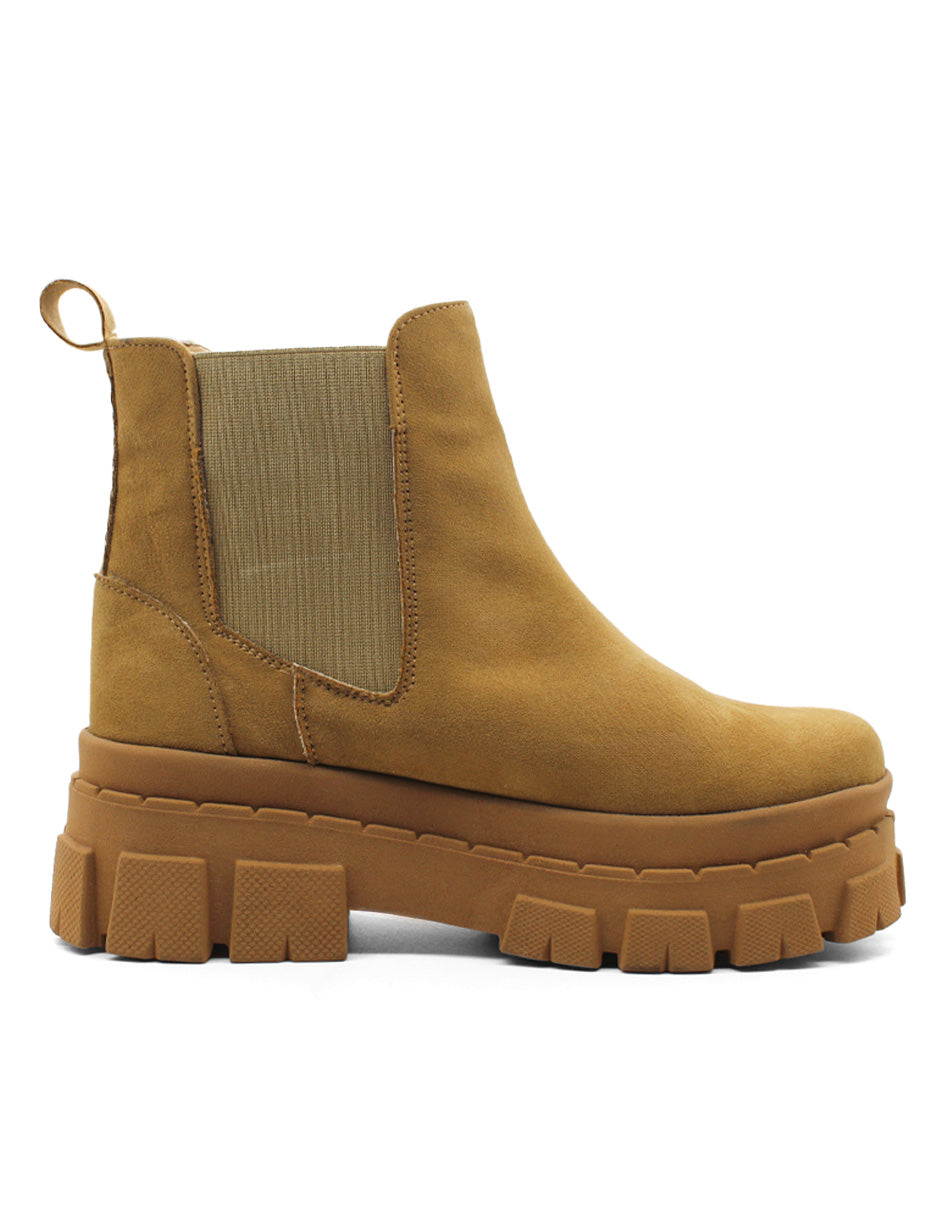 Botas casuales Exterior Textil Color Café Para Mujer De RBCOLLECTION