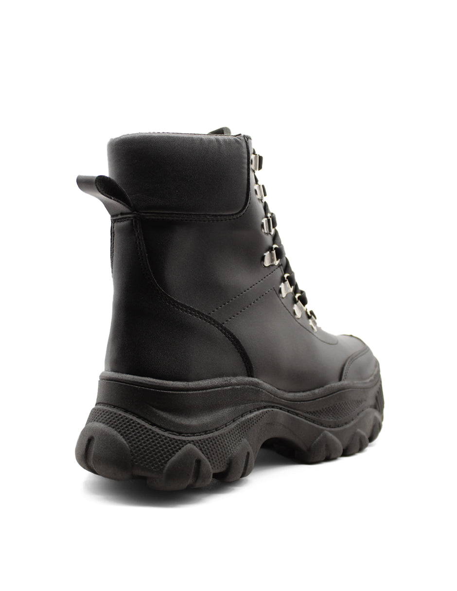 Botas casuales Exterior Piel sintética Color Negro Para Mujer De RBCOLLECTION