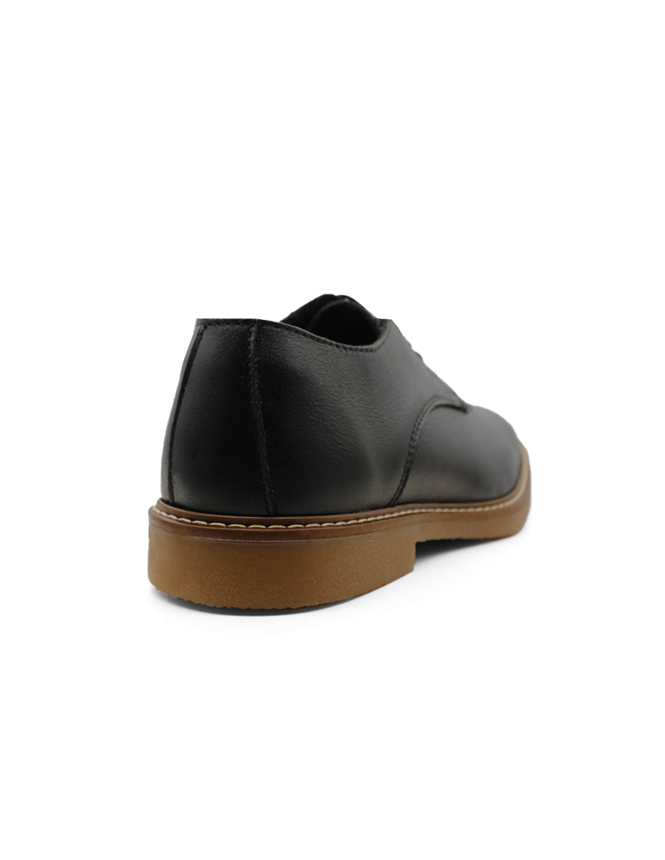 Zapatos de Vestir Exterior Piel Color Negro Para Hombre De RBCOLLECTION