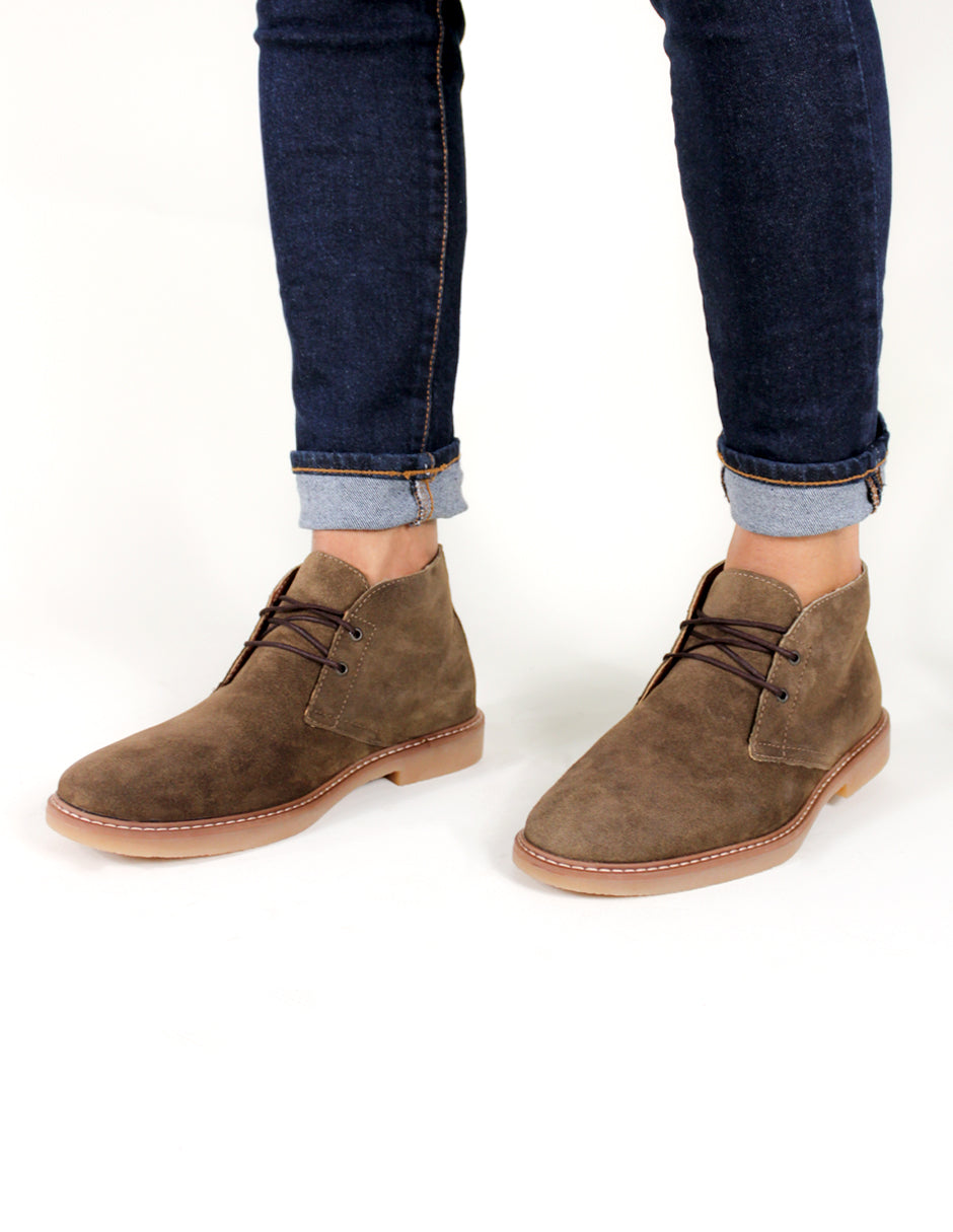 Botas casuales Exterior Gamuza Color Café Para Hombre De RBCOLLECTION