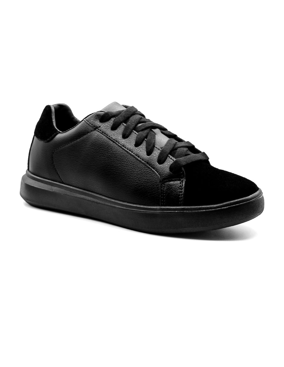 Tenis con cordones Exterior Textil Color Negro Para Hombre De RBCOLLECTION