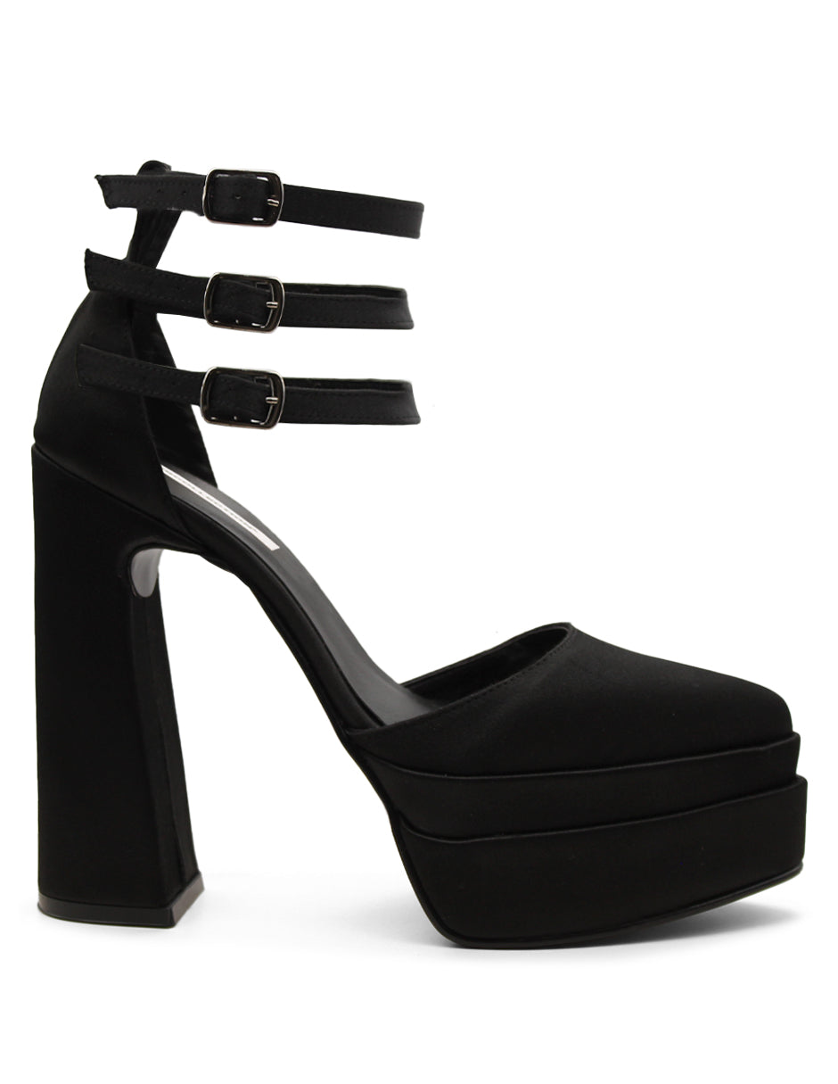 Zapatillas Exterior Textil Color Negro Para Mujer De RBCOLLECTION
