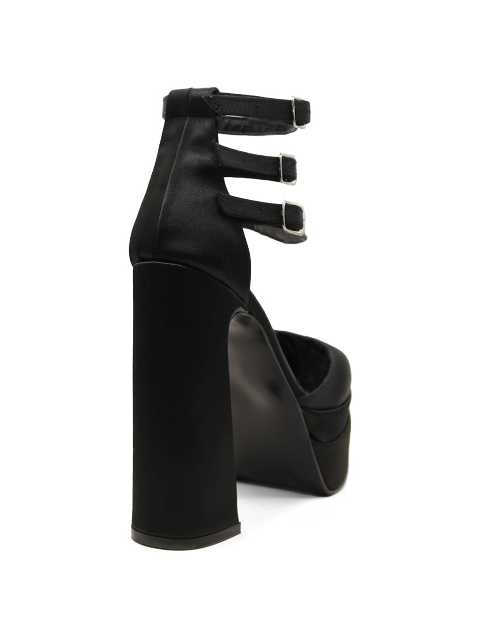 Zapatillas Exterior Textil Color Negro Para Mujer De RBCOLLECTION