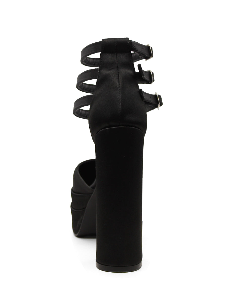 Zapatillas Exterior Textil Color Negro Para Mujer De RBCOLLECTION