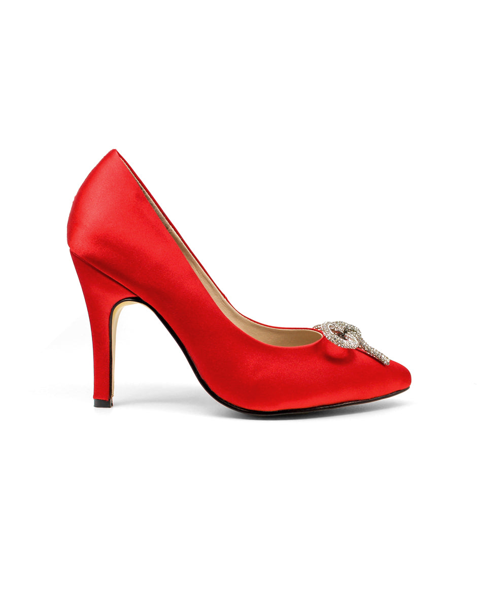 Zapatillas Exterior Textil Color Rojo Para Mujer De RBCOLLECTION