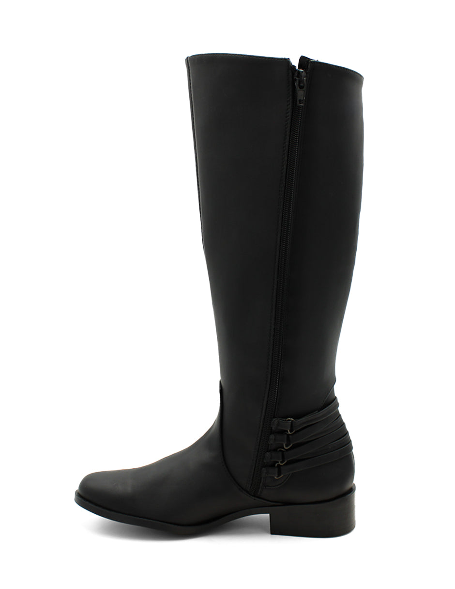 Botas altas Exterior Piel sintética Color Negro Para Mujer De RBCOLLECTION
