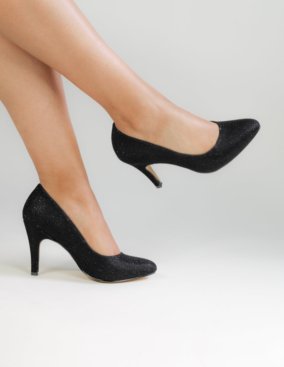 Zapatillas Exterior Textil Color Negro Para Mujer De RBCOLLECTION