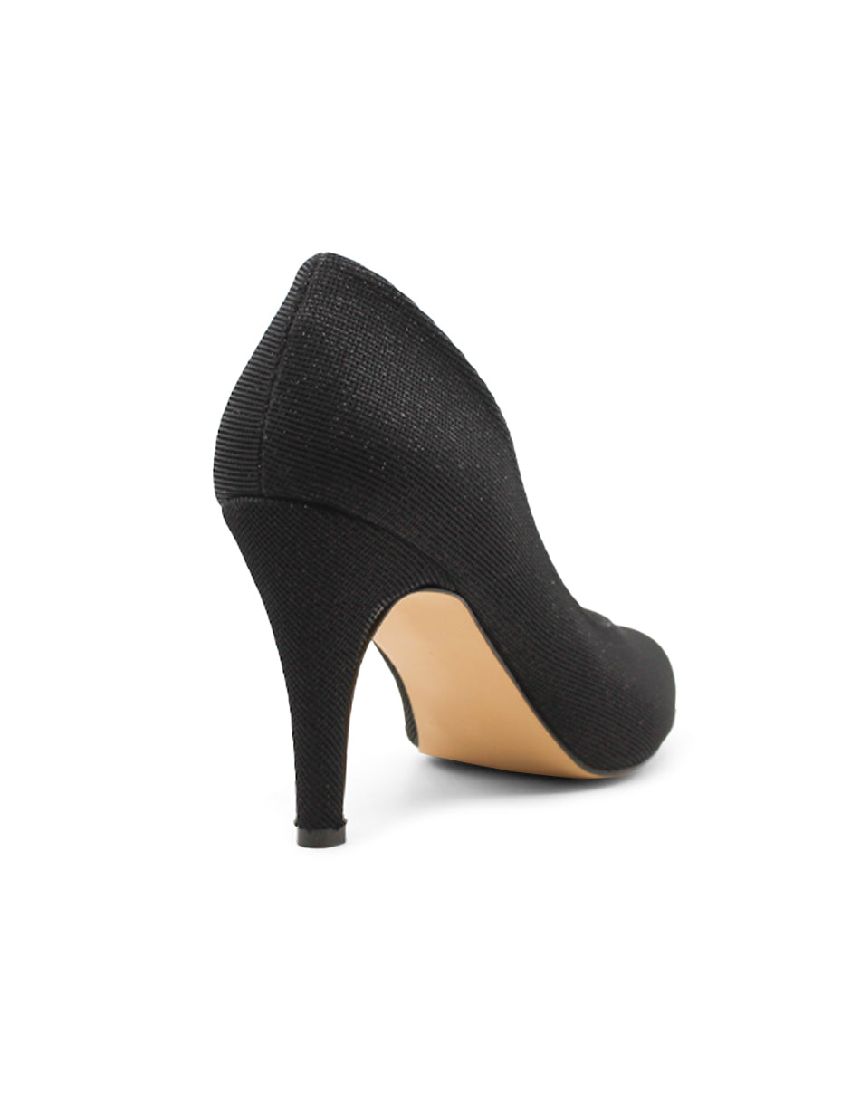 Zapatillas Exterior Textil Color Negro Para Mujer De RBCOLLECTION