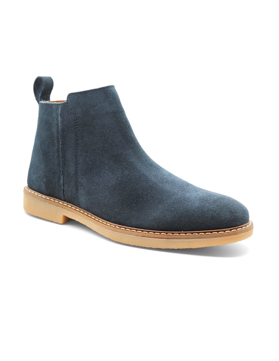 Botas casuales Exterior Gamuza Color Marino Para Hombre De RBCOLLECTION