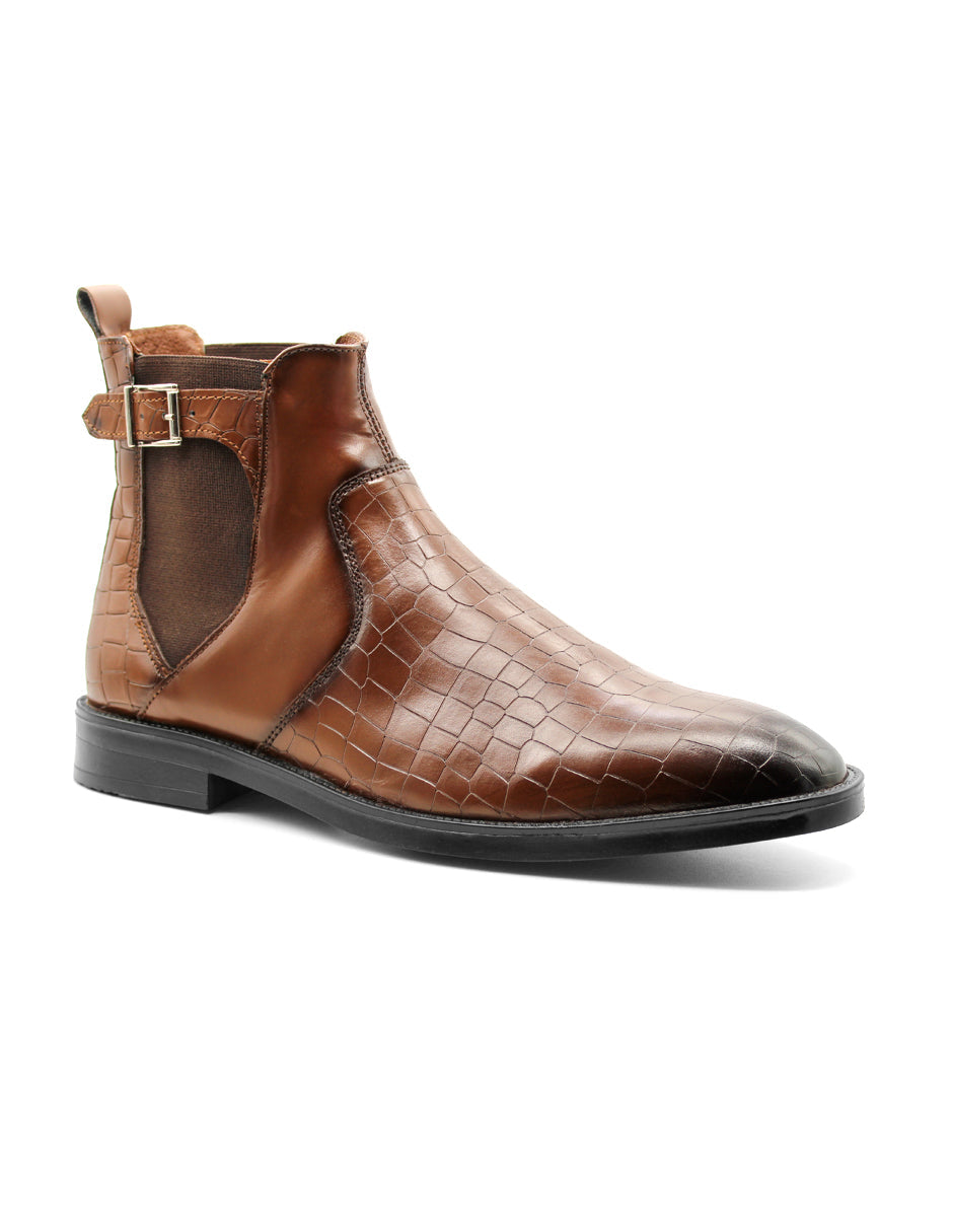 Botas casuales Exterior Piel Color Café Para Hombre De RBCOLLECTION