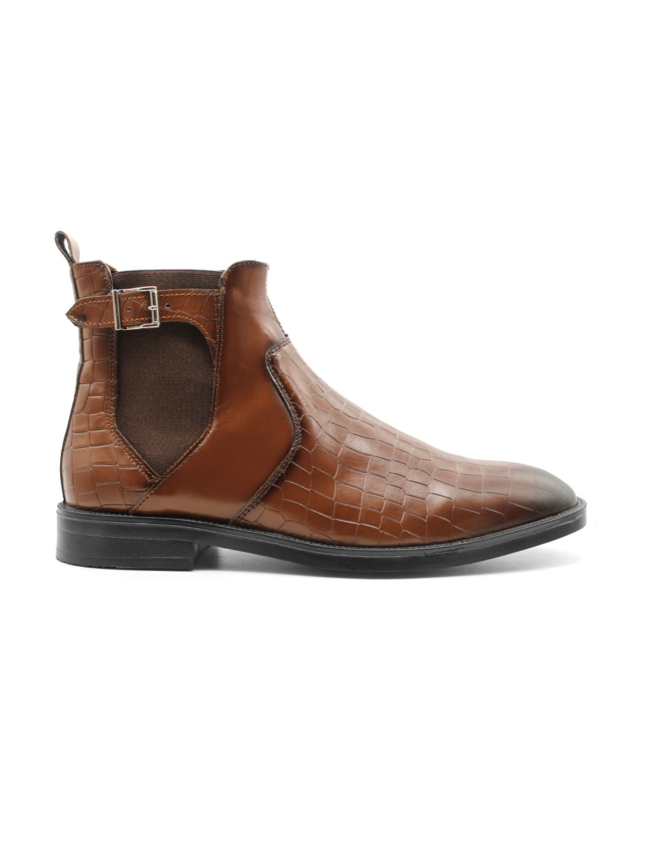 Botas casuales Exterior Piel Color Café Para Hombre De RBCOLLECTION